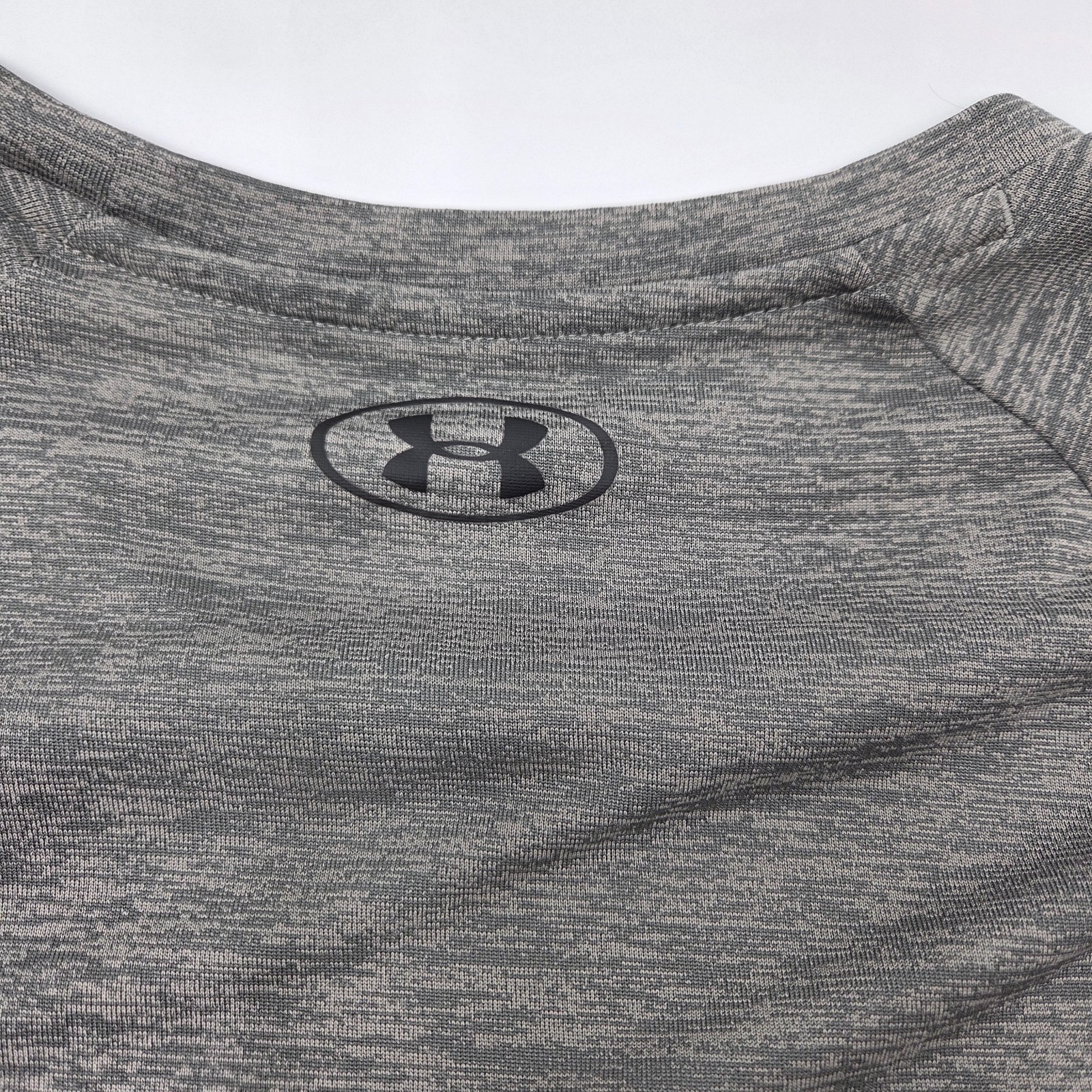 Under Armour Men's Sz XL Charcoal Grey Black Tech T-Shirt Short Sleeve gallery