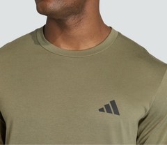🔥Adidas Workout Essentials Feelready T-Shirt M Olive Strata Gym Climacool BNWT