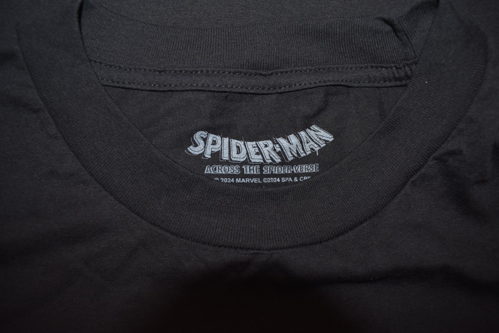 Spider-Man Across The Universe Mens Big & Tall Splatter Logo Shirt New 2XLT gallery