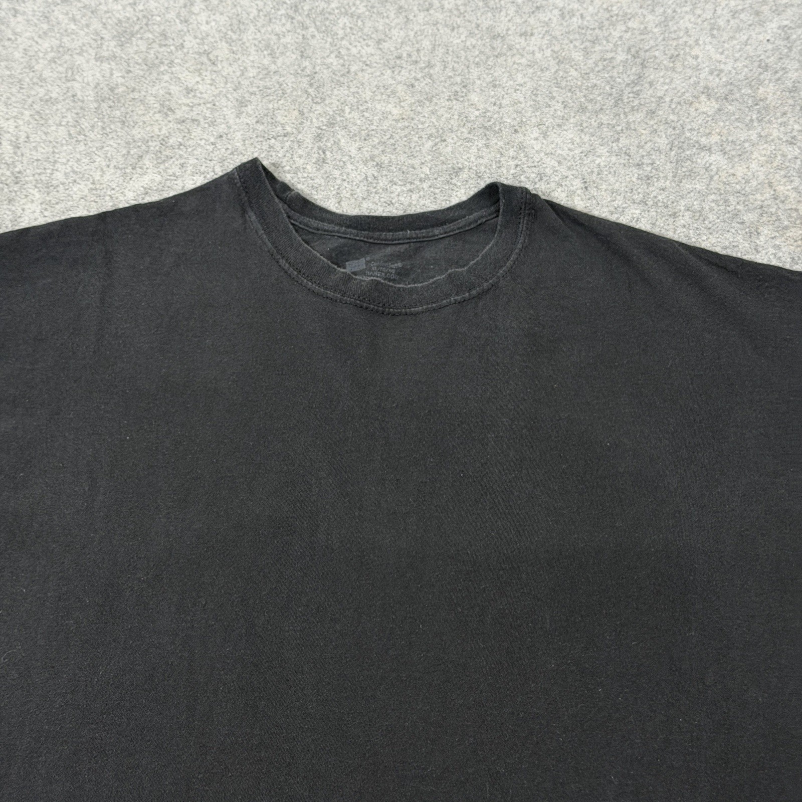 Hanes ComfortSoft Short Sleeve Casual T-shirts Size XL Black 100% Cotton Made gallery