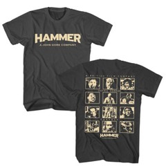 Hammer Horror Gothic Films T-Shirt John Gore 2 Sided New Smoke Cotton SM – 2XL