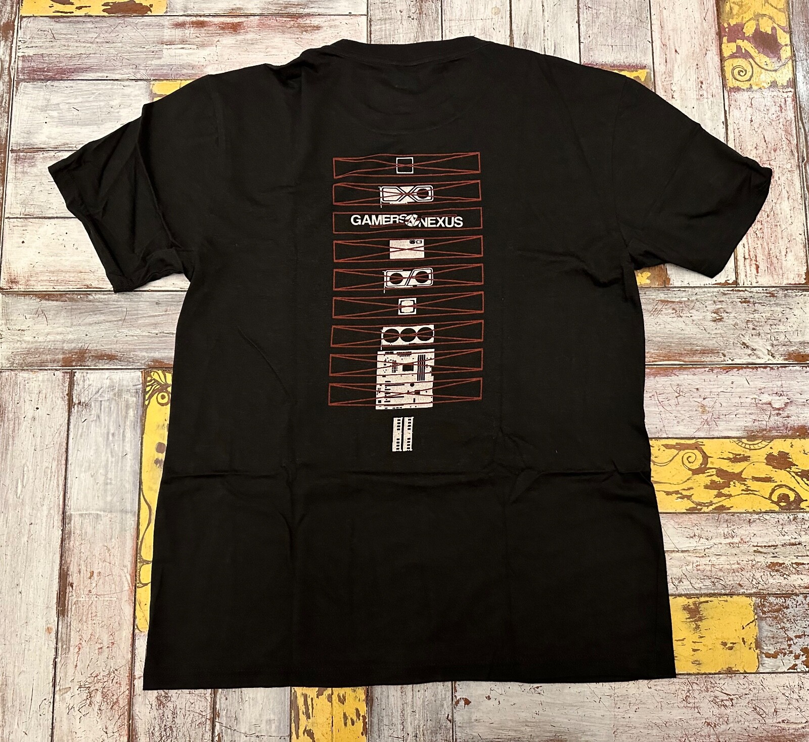 GamersNexus PC Shortage T-Shirt | Tri-Blend, Black, Small gallery