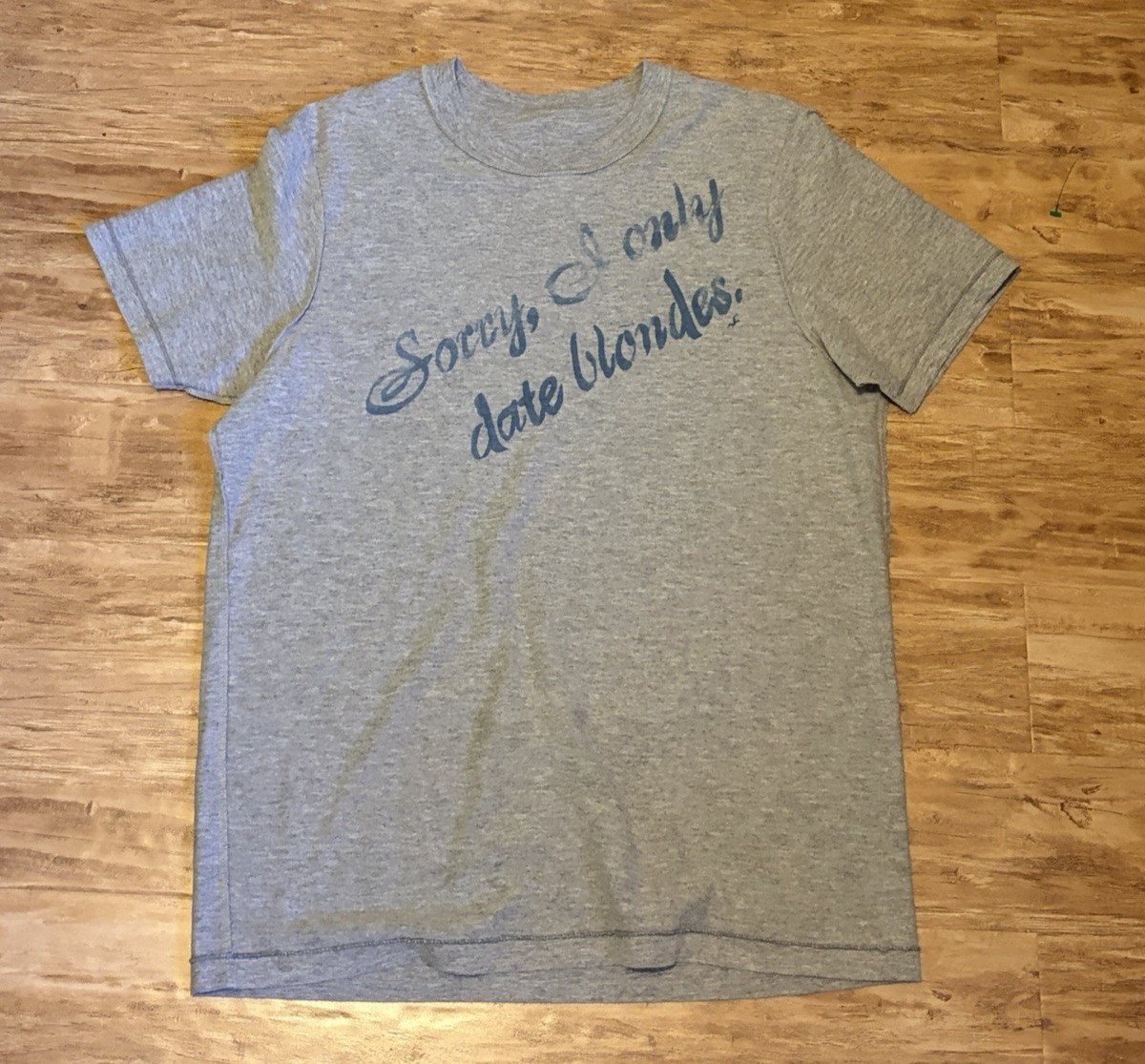 Rare Vintage Abercrombie / Hollister HCo Y2K Provocative Phrase Tee Gray XL