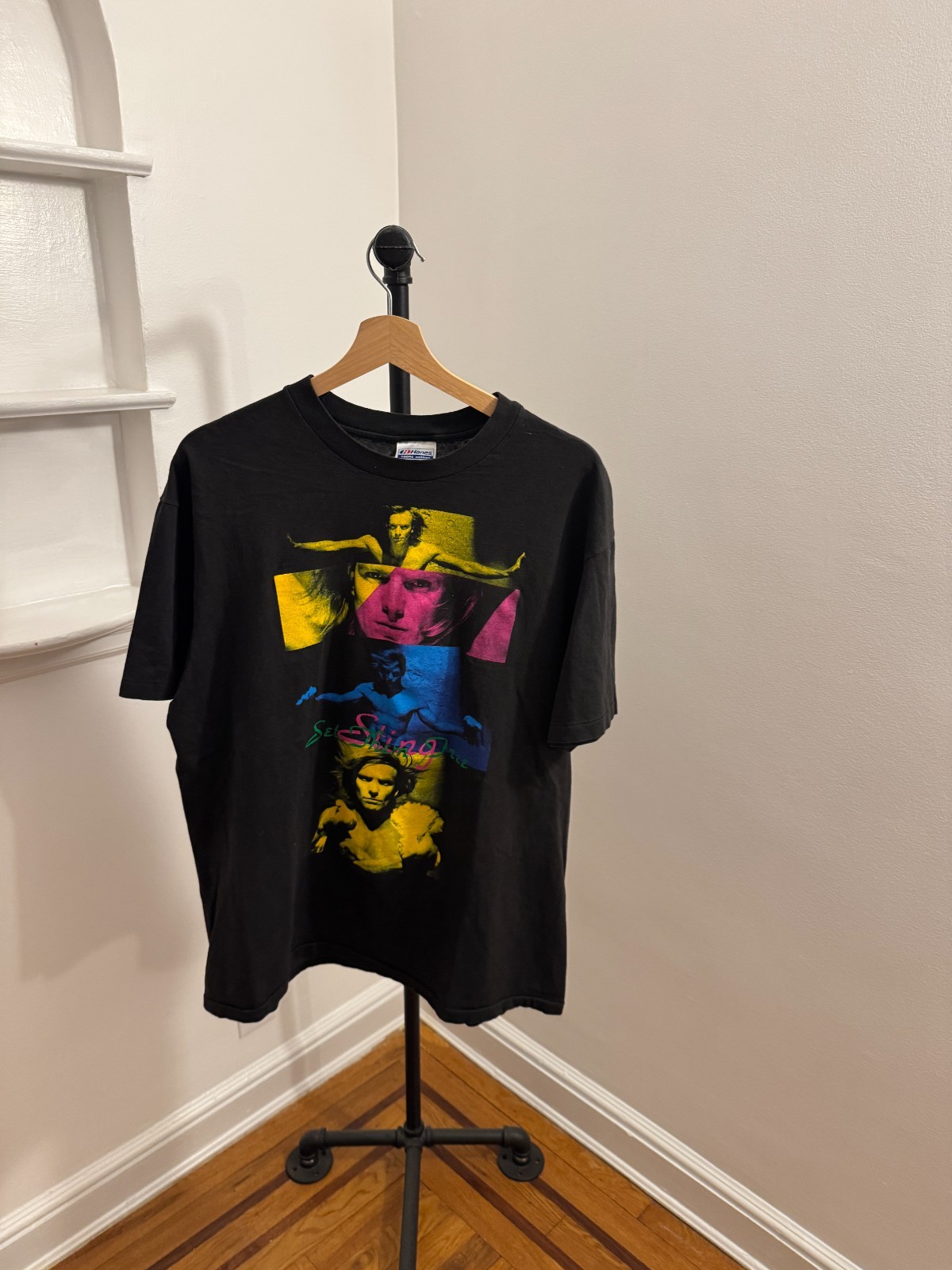 Vintage 90's Sting Set Them Free T-Shirt XL Made In USA gallery