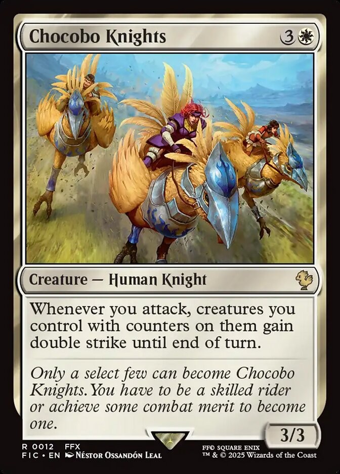 Chocobo Knights 12 R Normal FIC MTG NM