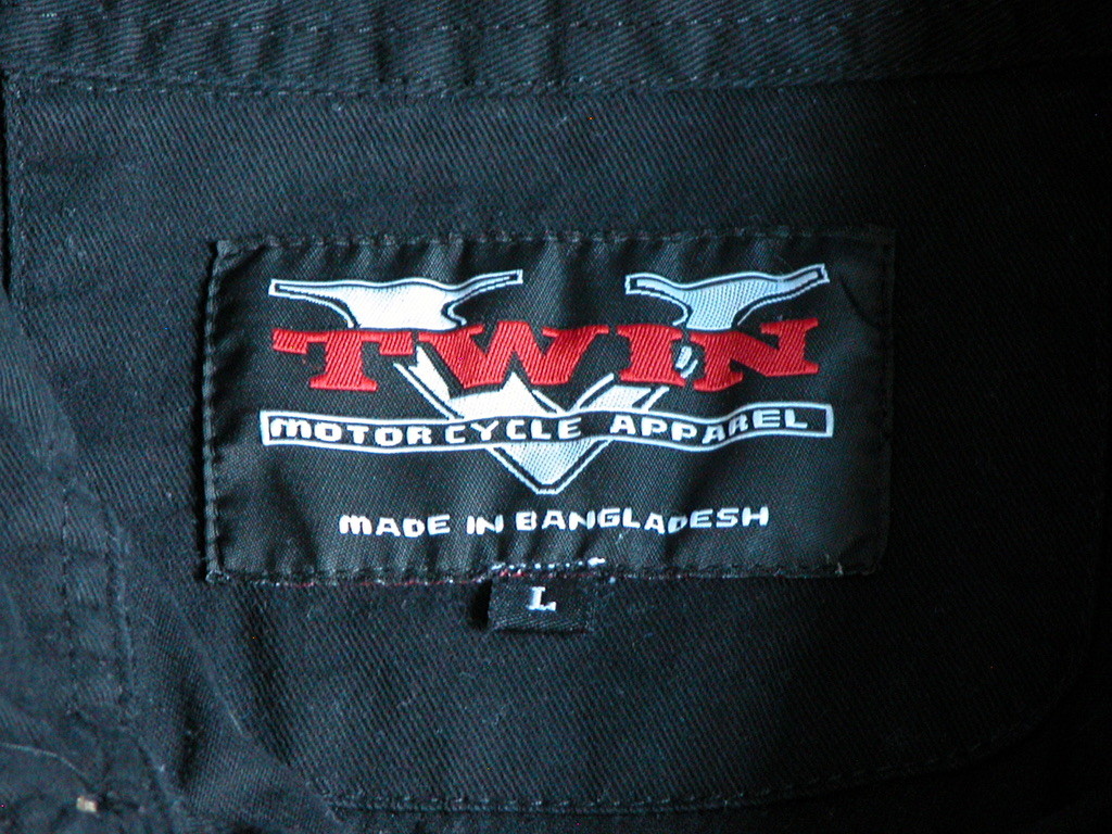 Motorcycle USA FLAG BIKER Shirt L 2010 RALLY USA FLAG V TWIN LAUGHLIN NEVADA gallery