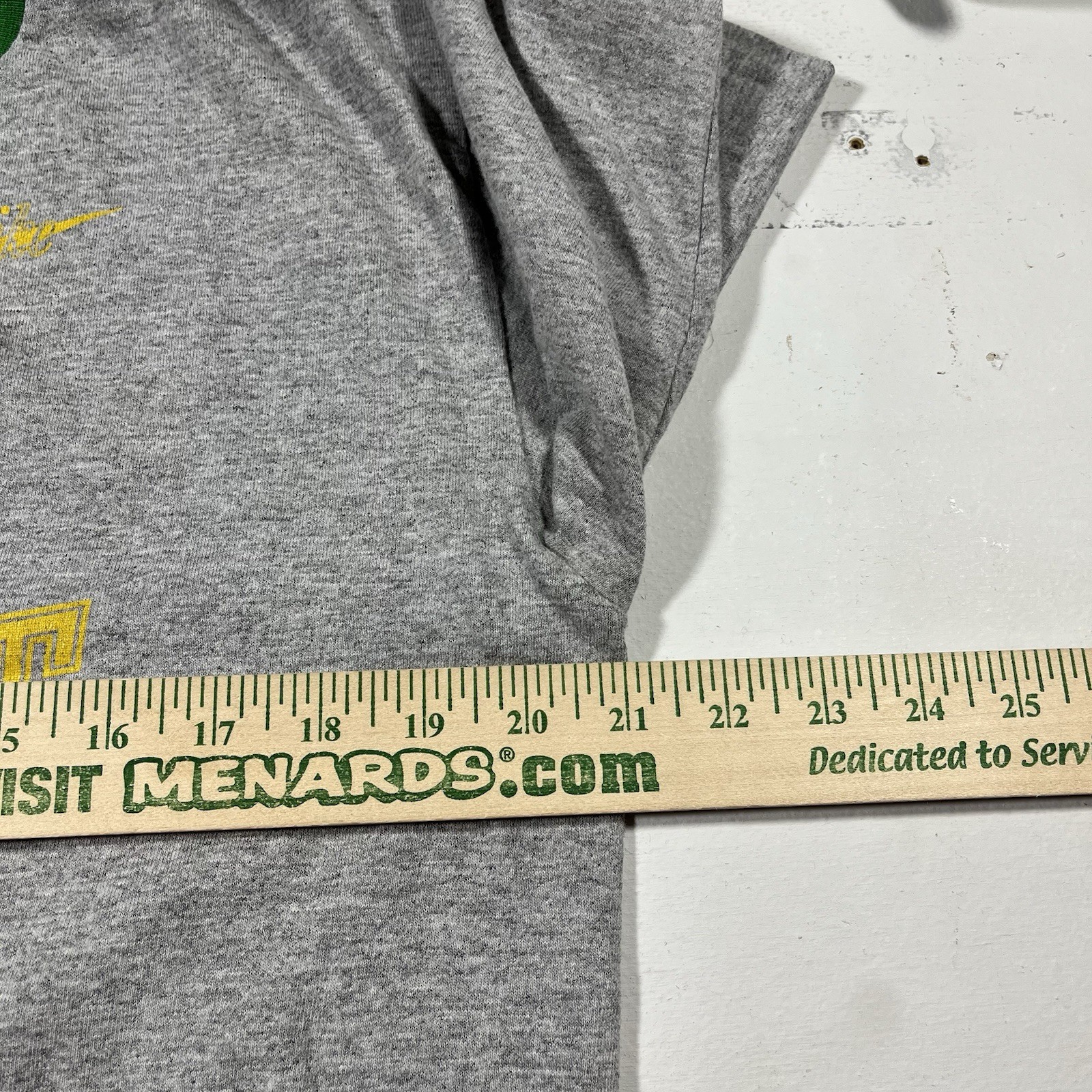 Vintage Nike Team Oregon Track & Field Prefontaine Long Sleeve Shirt Mens M Gray gallery