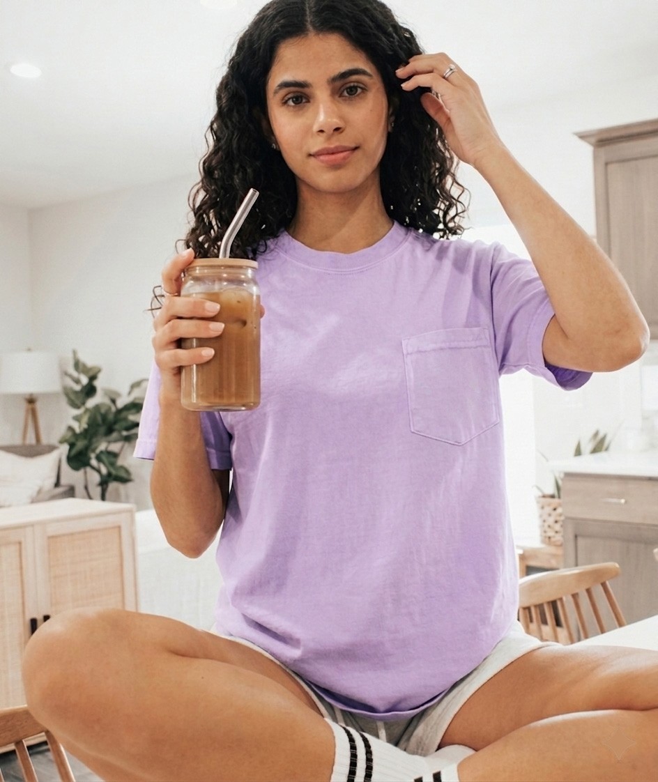 Comfort Colors Unisex Garment-Dyed Heavyweight Pocket T-Shirt UpTo 3XL 6030 gallery