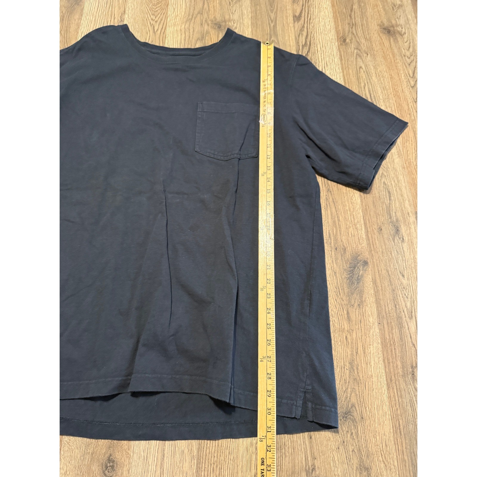 Duluth Trading Co Pocket T-Shirt Mens XL Black Adult Longtail Relaxed Fit gallery
