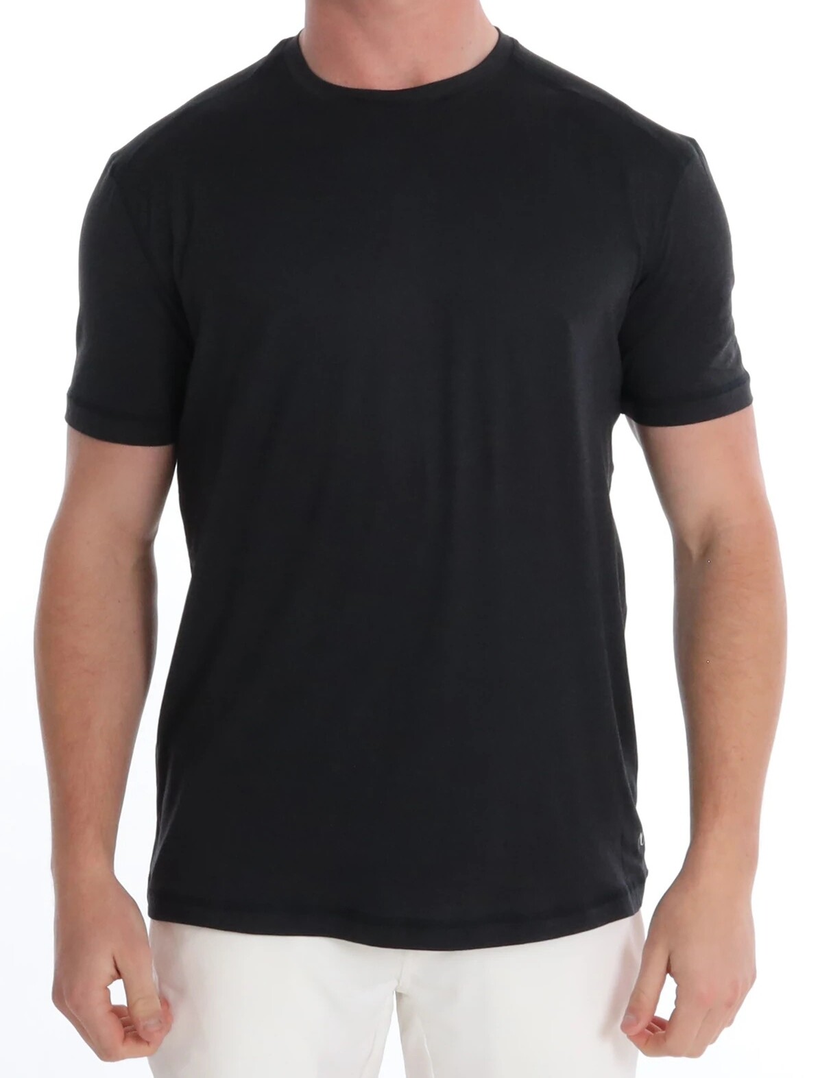 NEW AndersonOrd Butter T Men's Soft T-Shirt BLACK Athletic Golf Gym Etc. UPF 50+ gallery