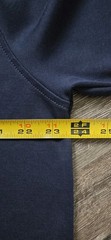 Men’s Lands End Mock Turtleneck Long Sleeve Shirt Navy Blue XL 46-48