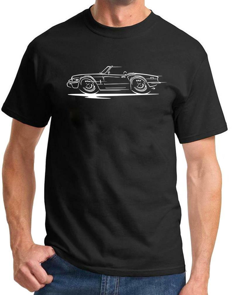 Triumph Spitfire Sports Car Redline Design Classic Tshirt NEW gallery