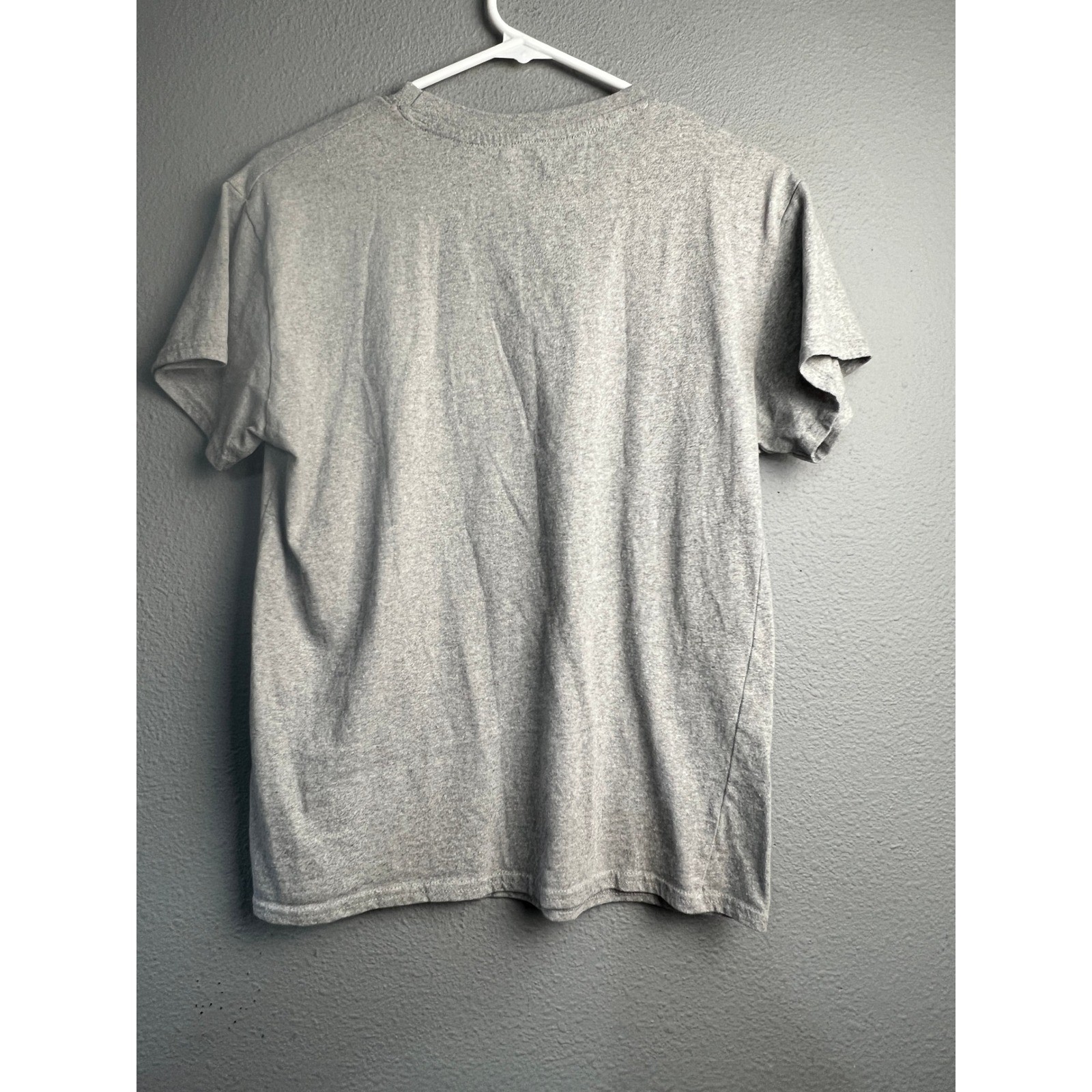 Brisco Brands Gray Im Fine Everything Is Fine Christmas Lights Novelty T-Shirt M gallery