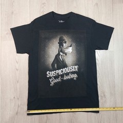 Disney Goofy Suspiciously Good-looking Black T-shirt Mens Size M