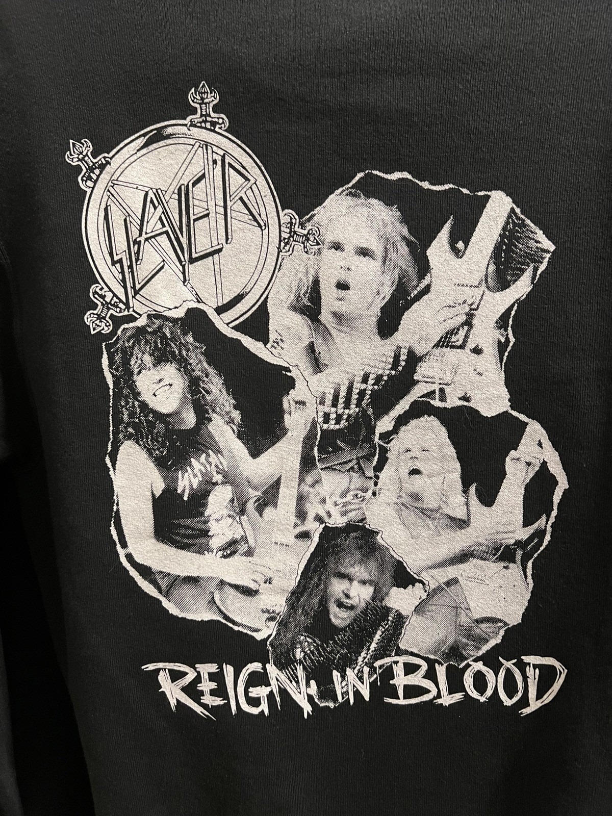 Vintage Slayer Sweatshirt size M gallery