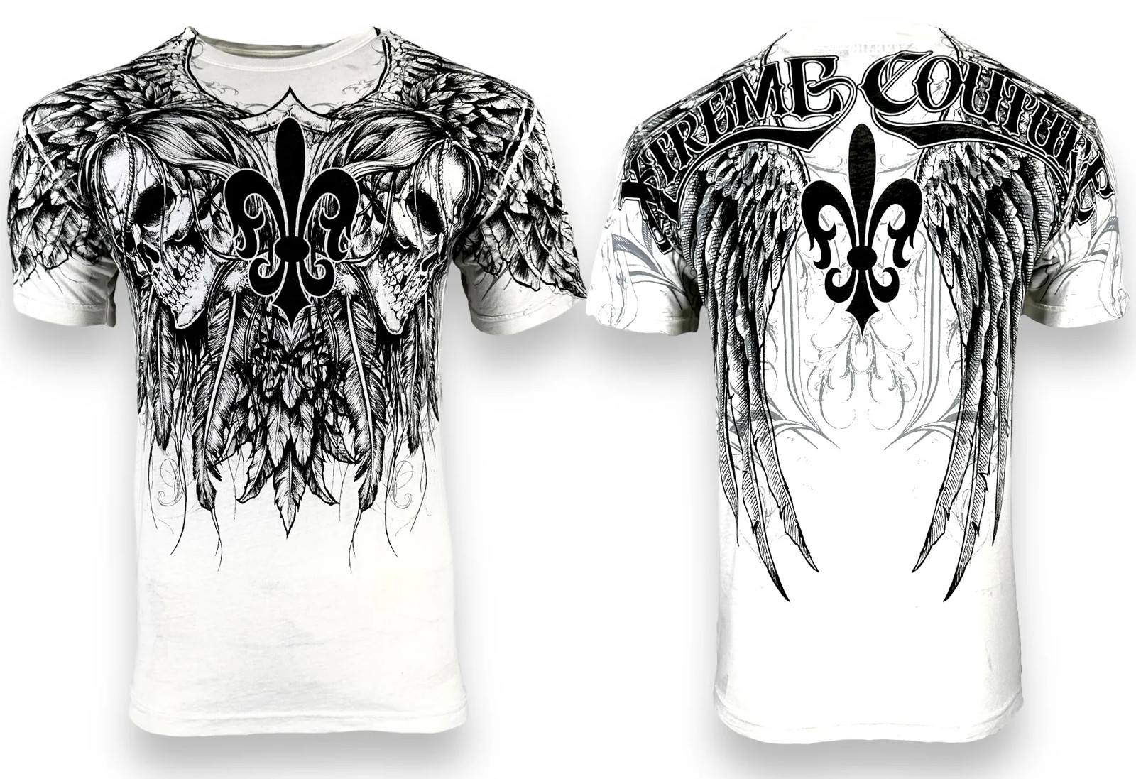 Xtreme Couture By Affliction Men's T-shirt Gather Biker Wings S-6XL gallery