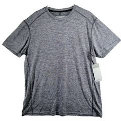 Russell Dri-Power 360 Fitted Men’s Size XL Concrete Gray Stretch Gym T-Shirt