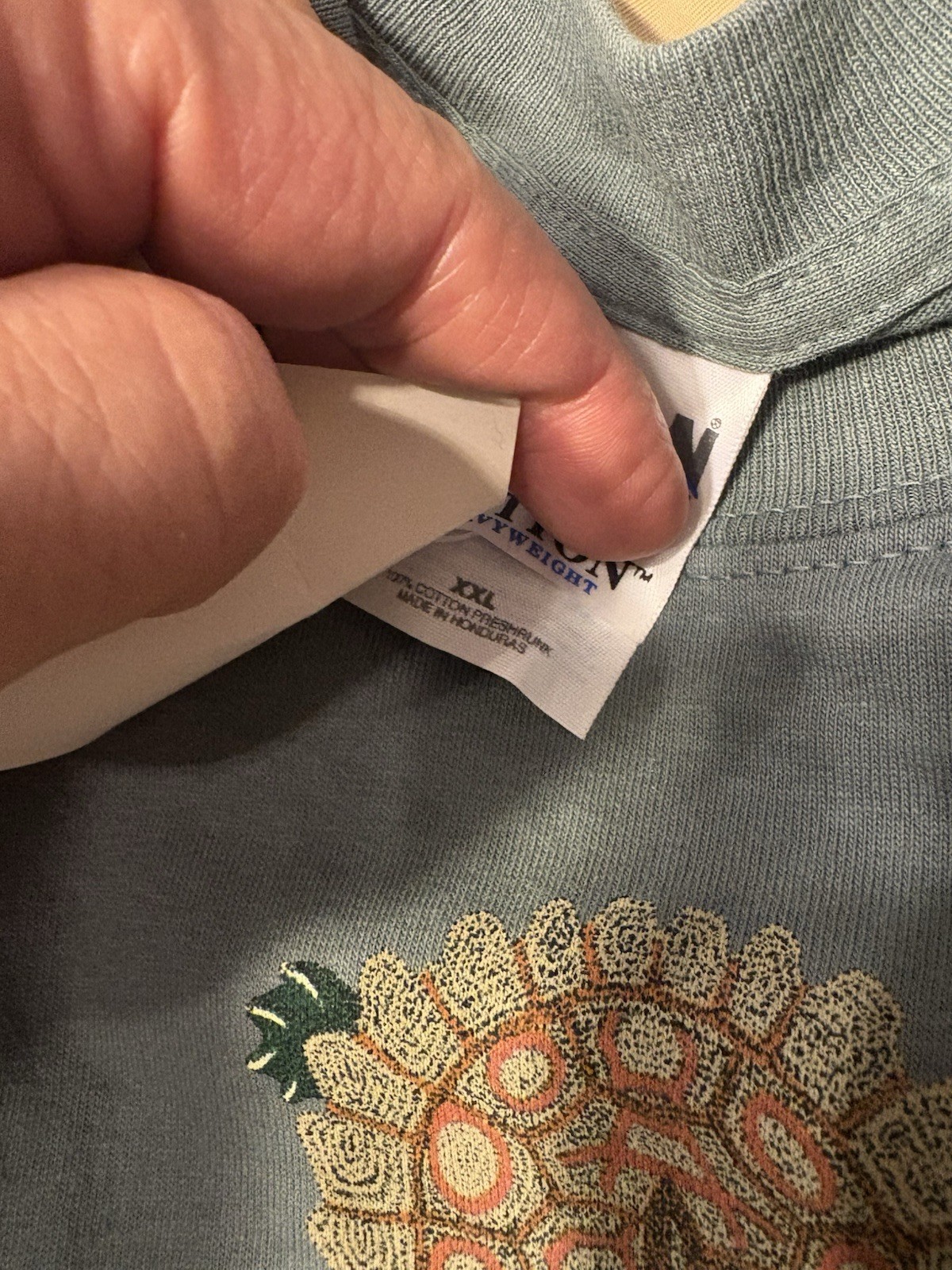 Vintage RN Richardson Liberty Graphics Art T-shirt XXL Turtles NC Aquarium NWT gallery