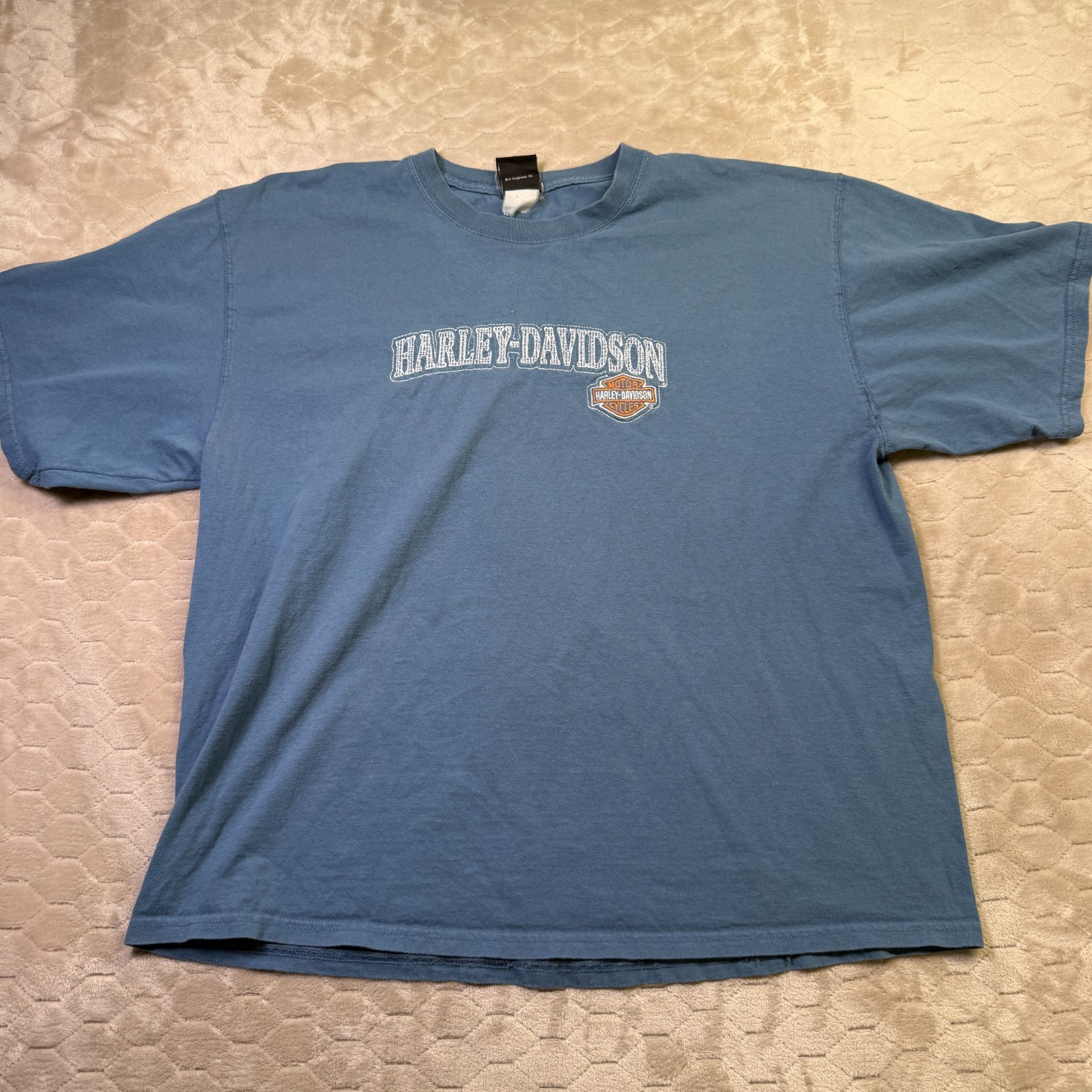 Harley Davidson Embroidered Logo Shirt Sz XXL Vacaville California See Pics gallery