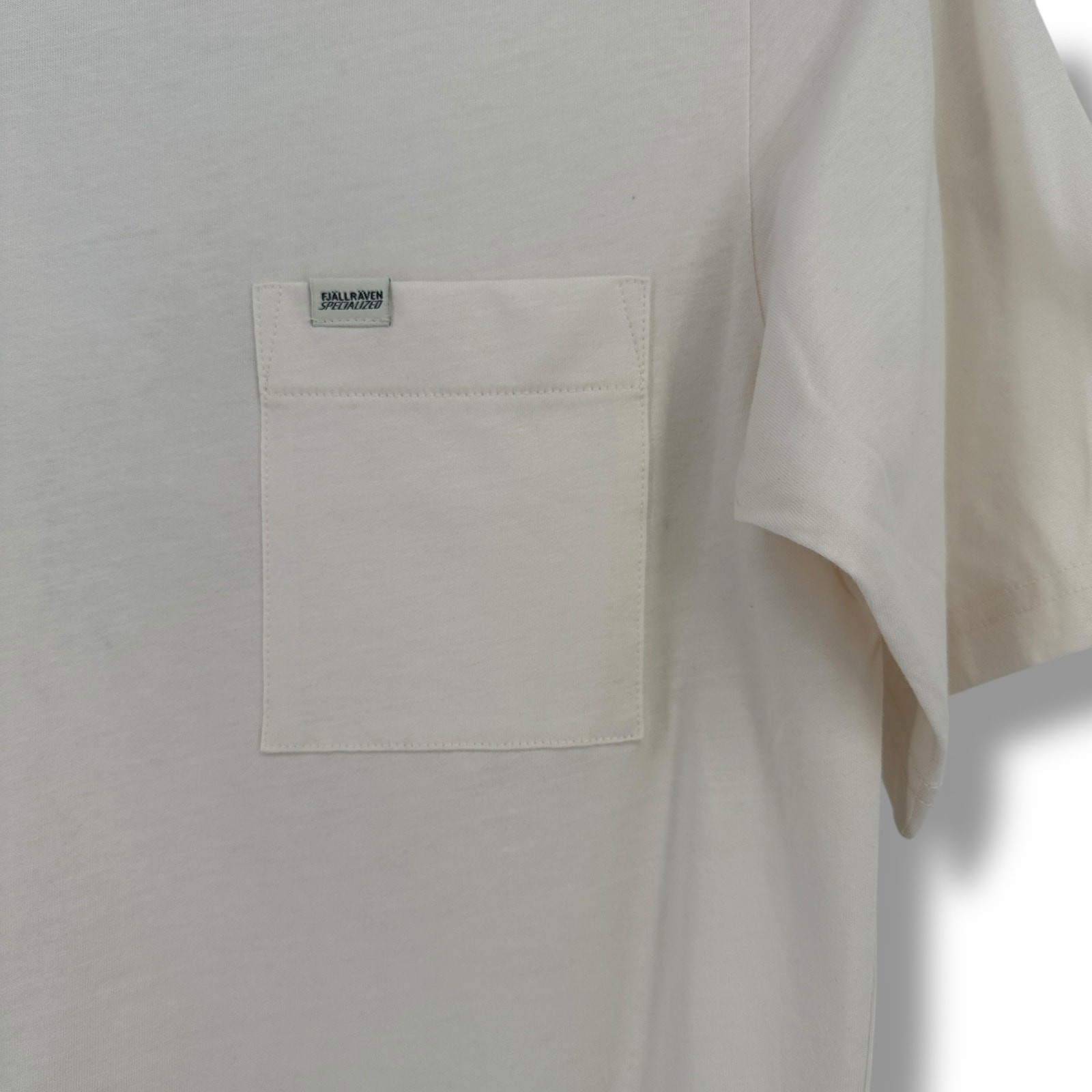 Fjallraven Cotton Pocket Cycling T Shirt Mens Sz S Eggshell Specialized gallery