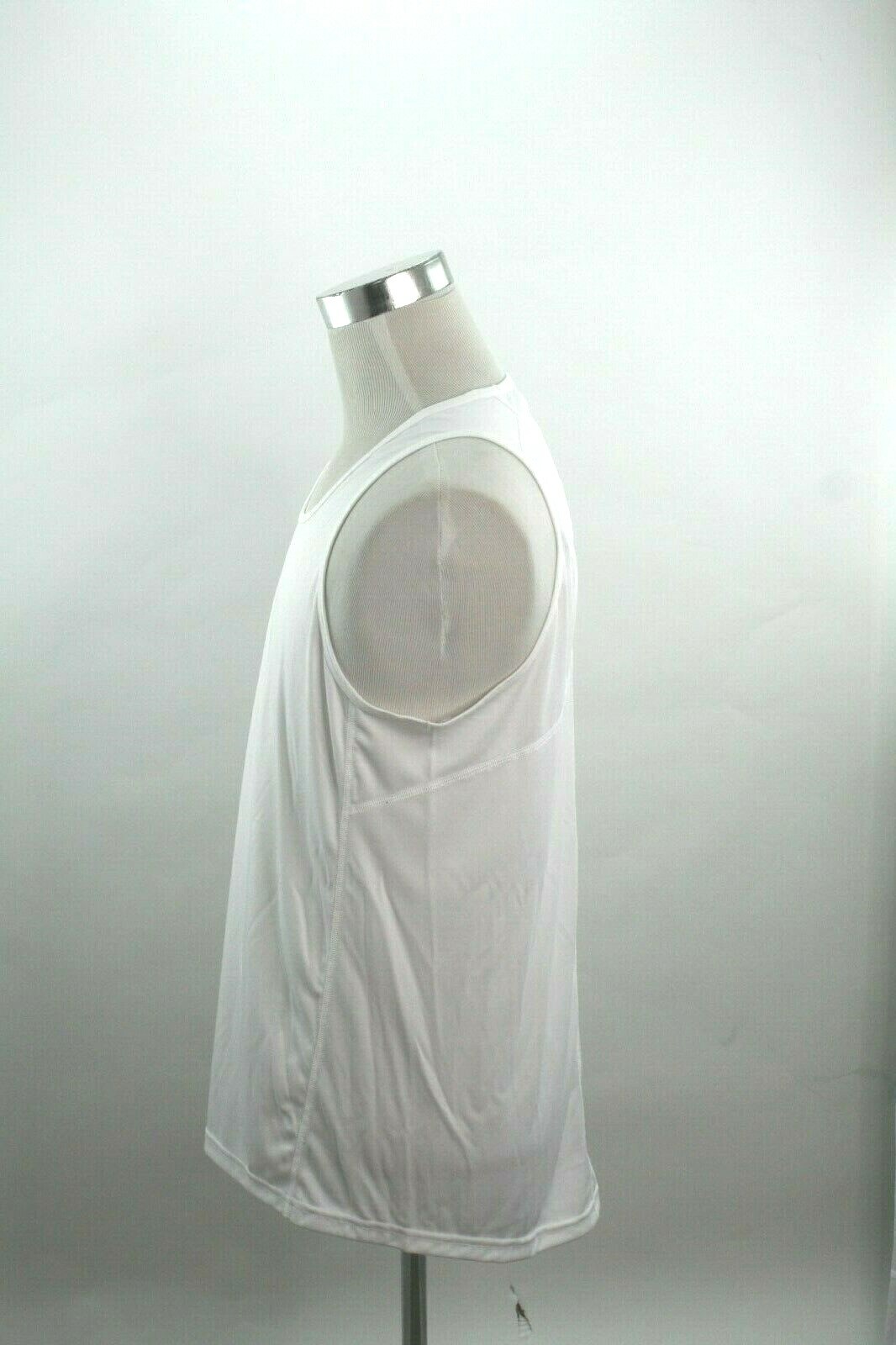 Champion White Tank Top Singlet Running Workout Mens Activewear Size Large gallery