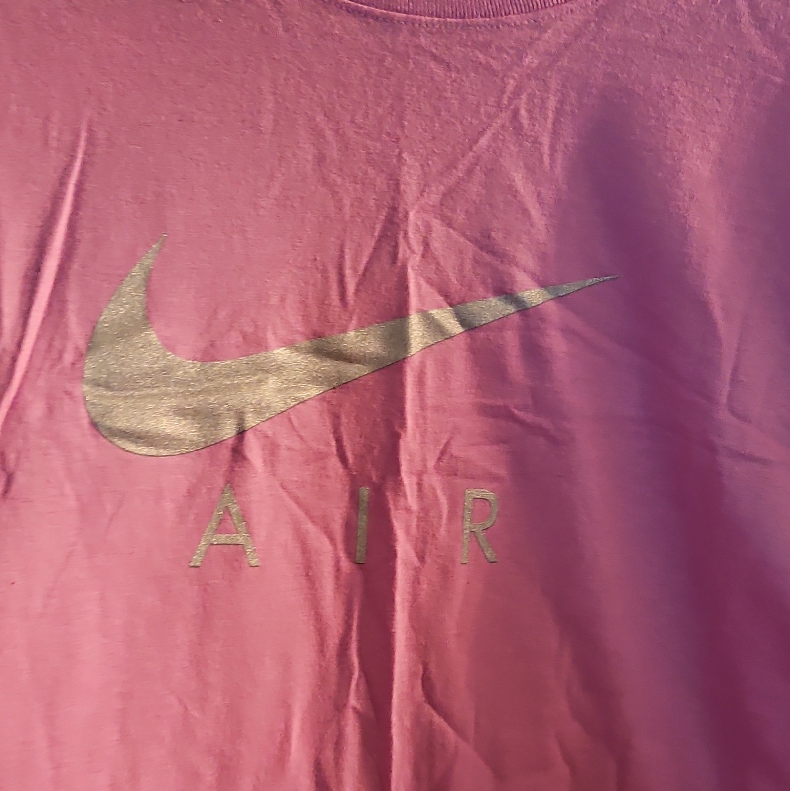 Nike The Nike Tee Air Purple Logo Crew Neck Short Sleeve Women’s T-Shirt 2XL gallery