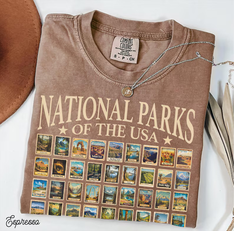 National Parks USA Nature Comfort Tee Outdoors gallery