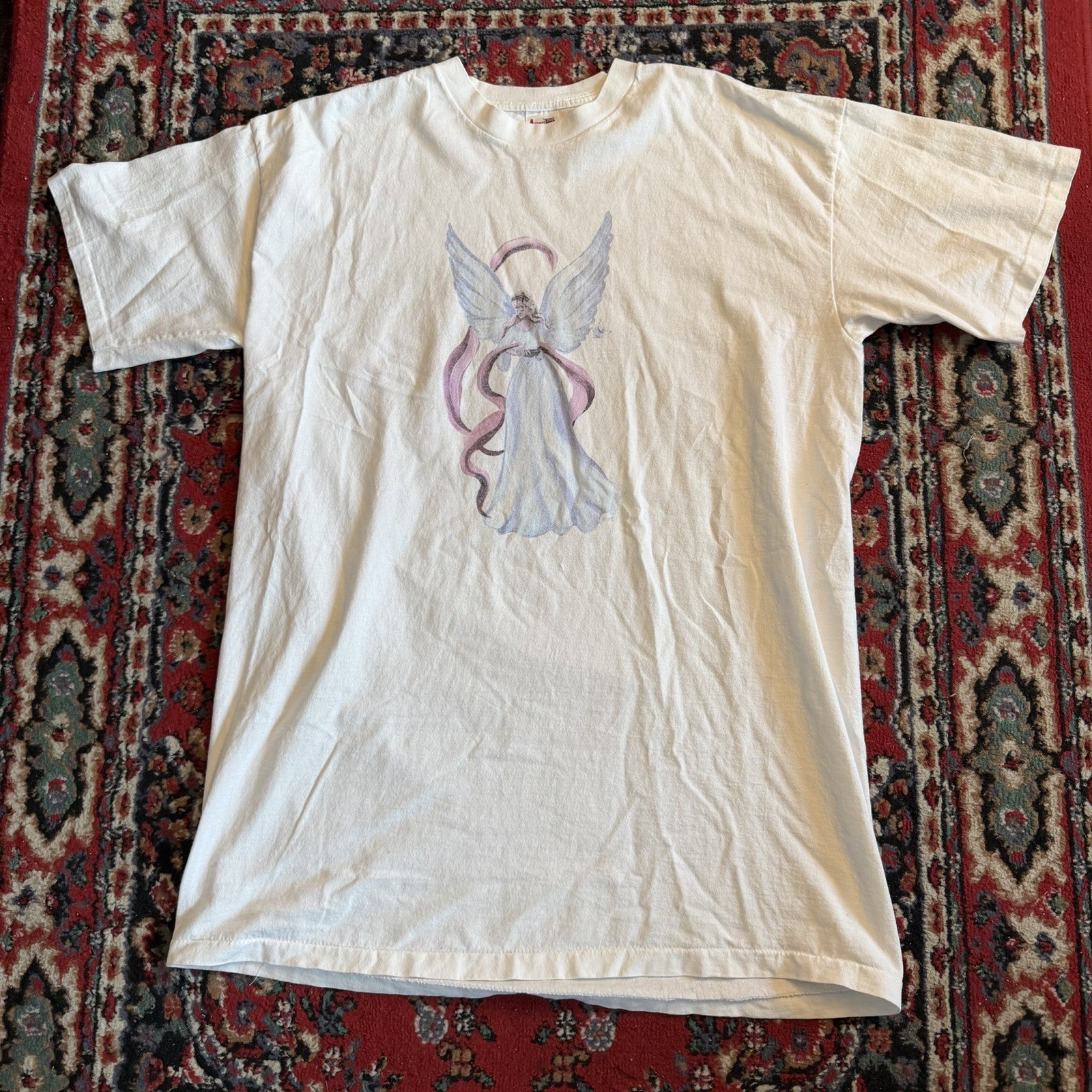 Vintage Angel Sleep Shirt OSFA single Stitch Made In Usa
