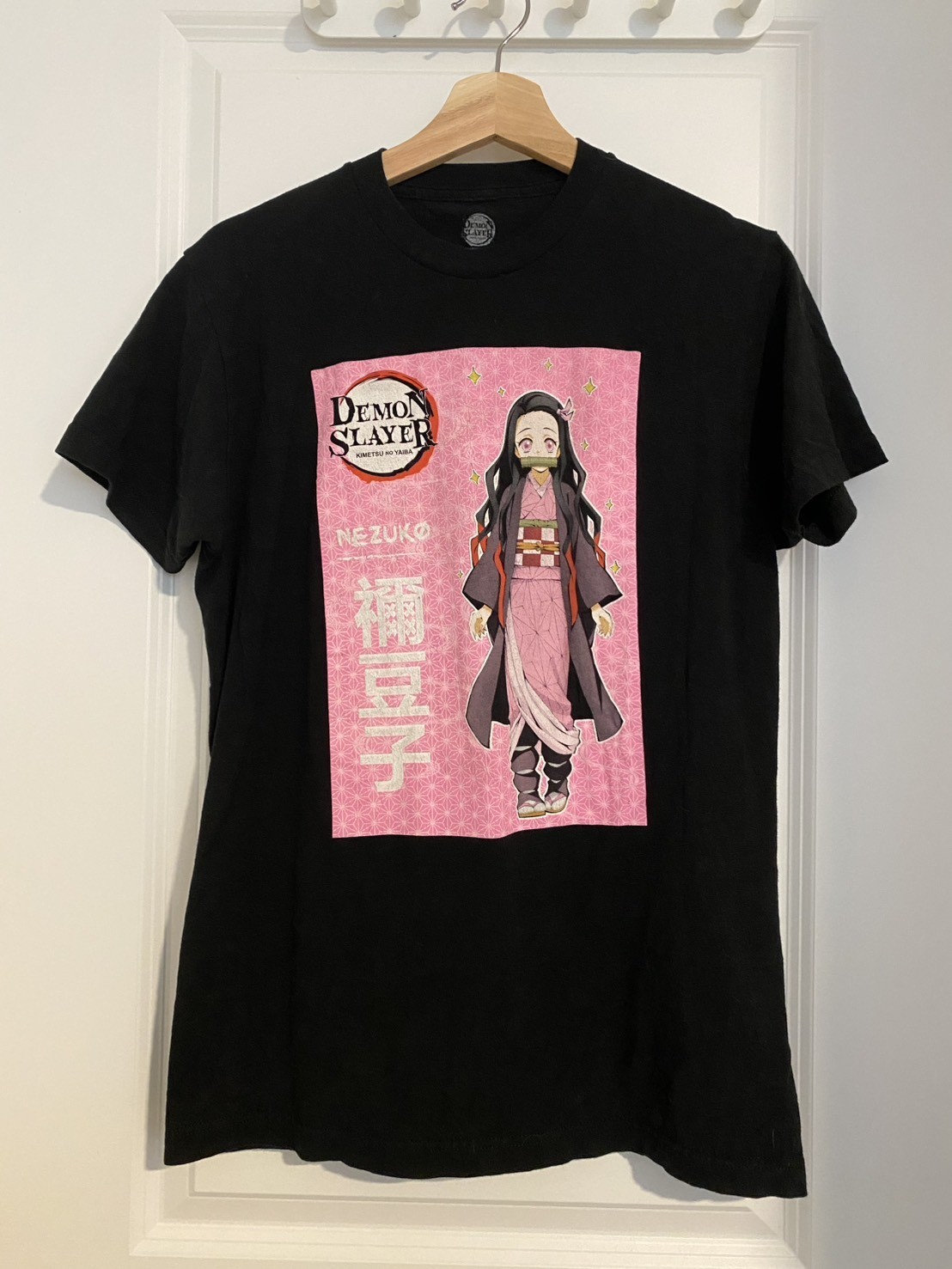 Nezuko Demon Slayer Shirt Black Size Medium – Anime Graphic Tee