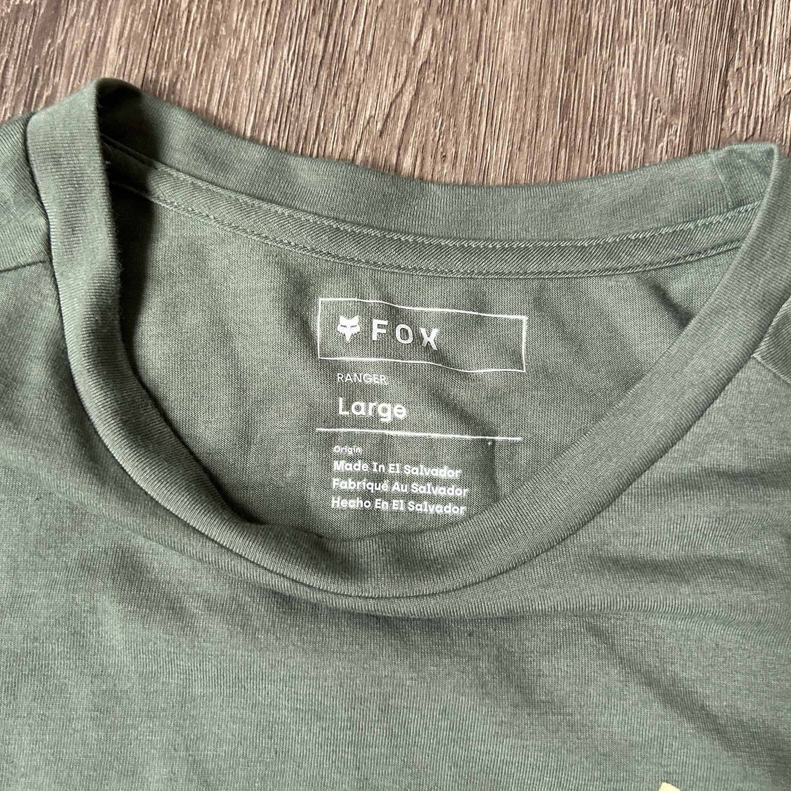 Fox Racing Ranger Jersey Shepards To The Unknown Long Sleeve Men’s Large Green gallery