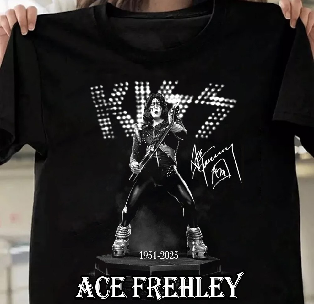 R.I.P 1951 2026 Ace Frehley 1951 2025 Gift Funny Unisex S-235XL 23D1053