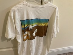 RIPNDIP T Shirt 2 Sides Flat Cat Nerm Mountains Large NWOT