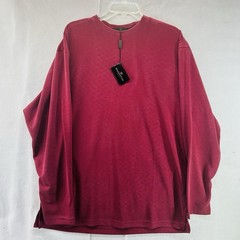 NWT – Bugatchi Uomo Long Sleeve Ruby Maroon Shirt Men’s Size XL