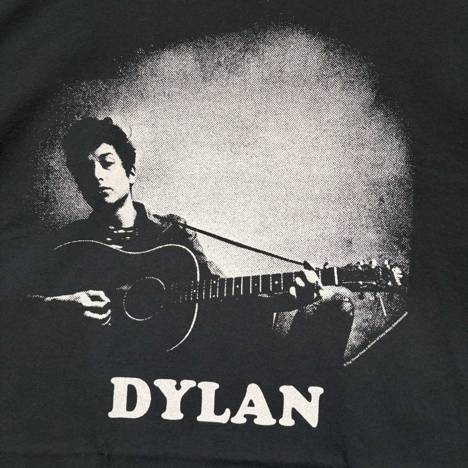 Bob Dylan A Complete Unknown Oversized Folk Legend Tee XL gallery