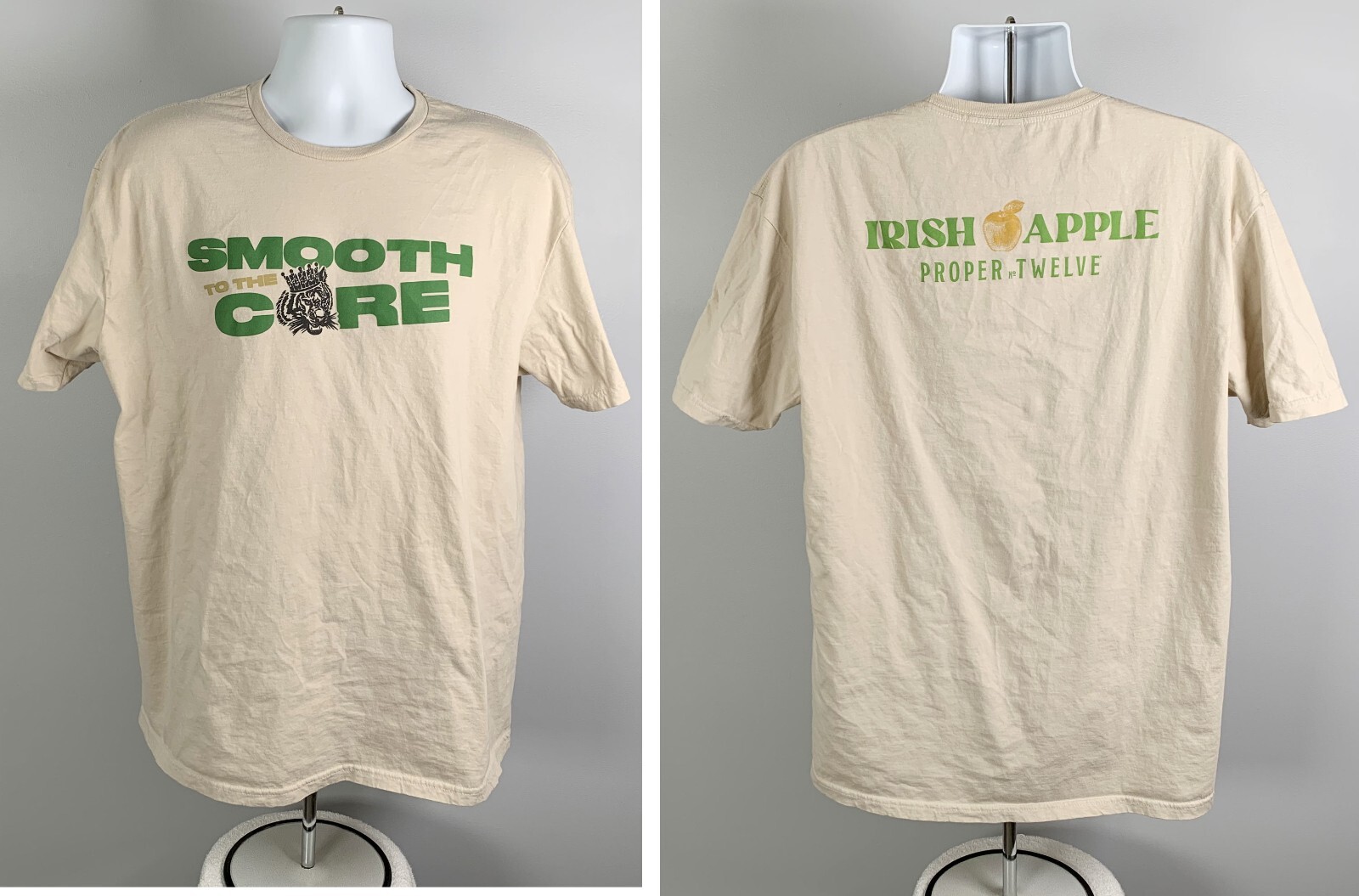 Proper Twelve Irish Apple Whiskey Smooth to the Core T Shirt Mens XL Cotton gallery