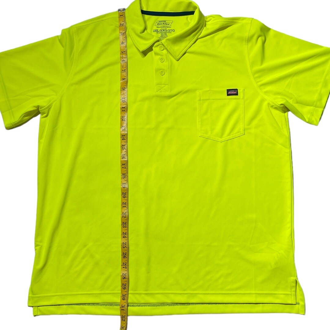 Genuine Dickies Performance Polo Shirt 2XL Mens Workwear Construction Casual Wor gallery