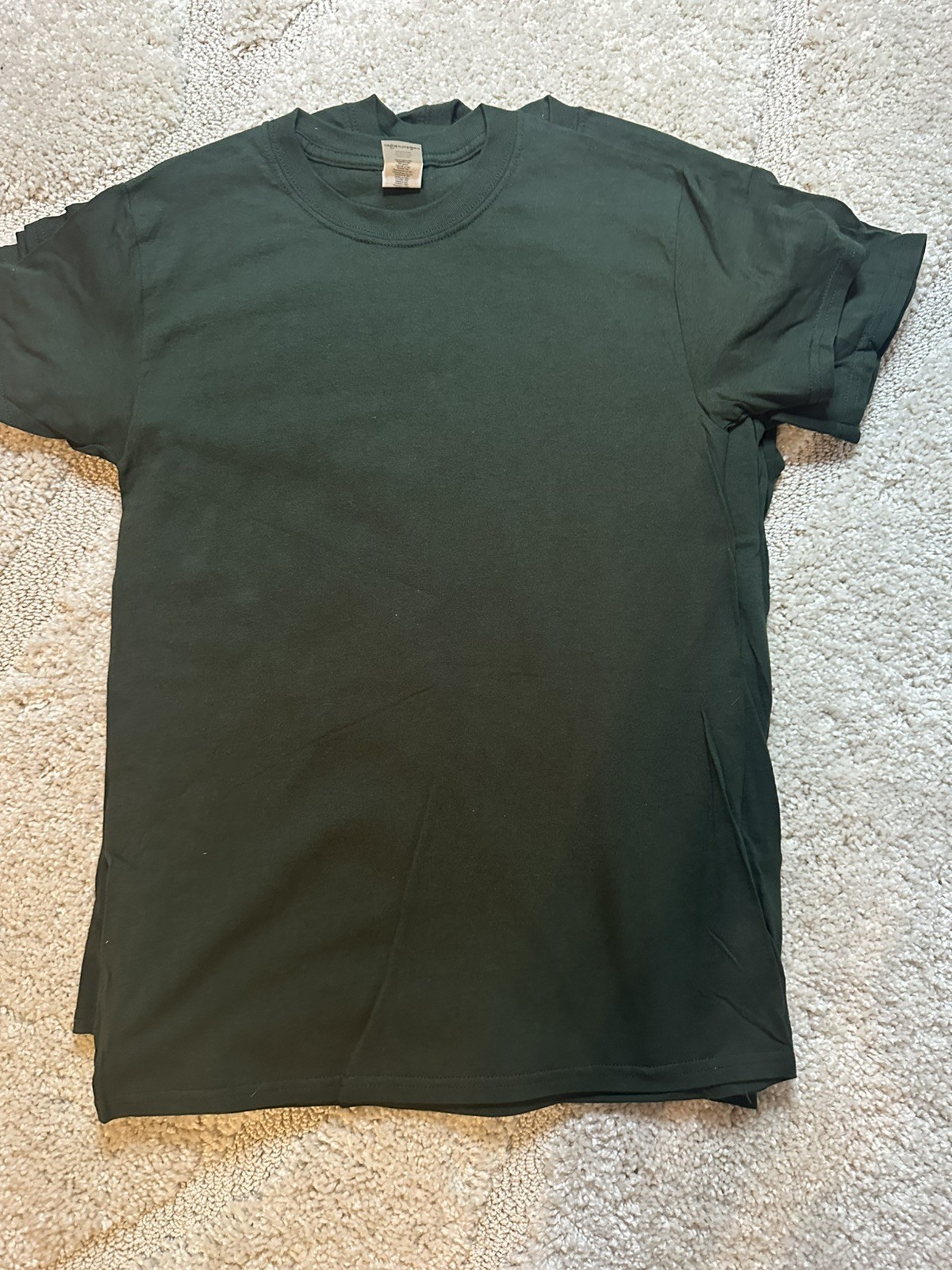 Gildan Men's Women’s Crew Neck T-Shirts, 5/Pack, 100% Cotton size Small gallery
