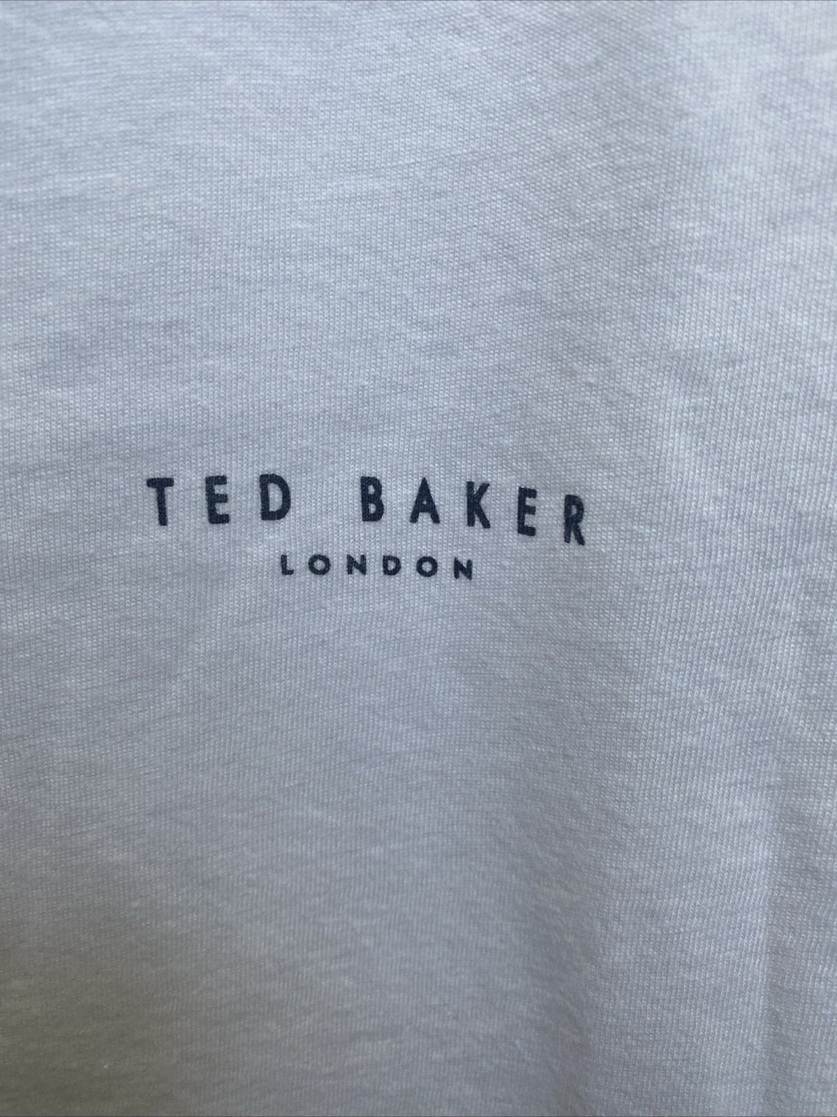 NEW Ted Baker Men's T Shirt White Short Sleeve Crew Neck NWT $39.00 XL gallery