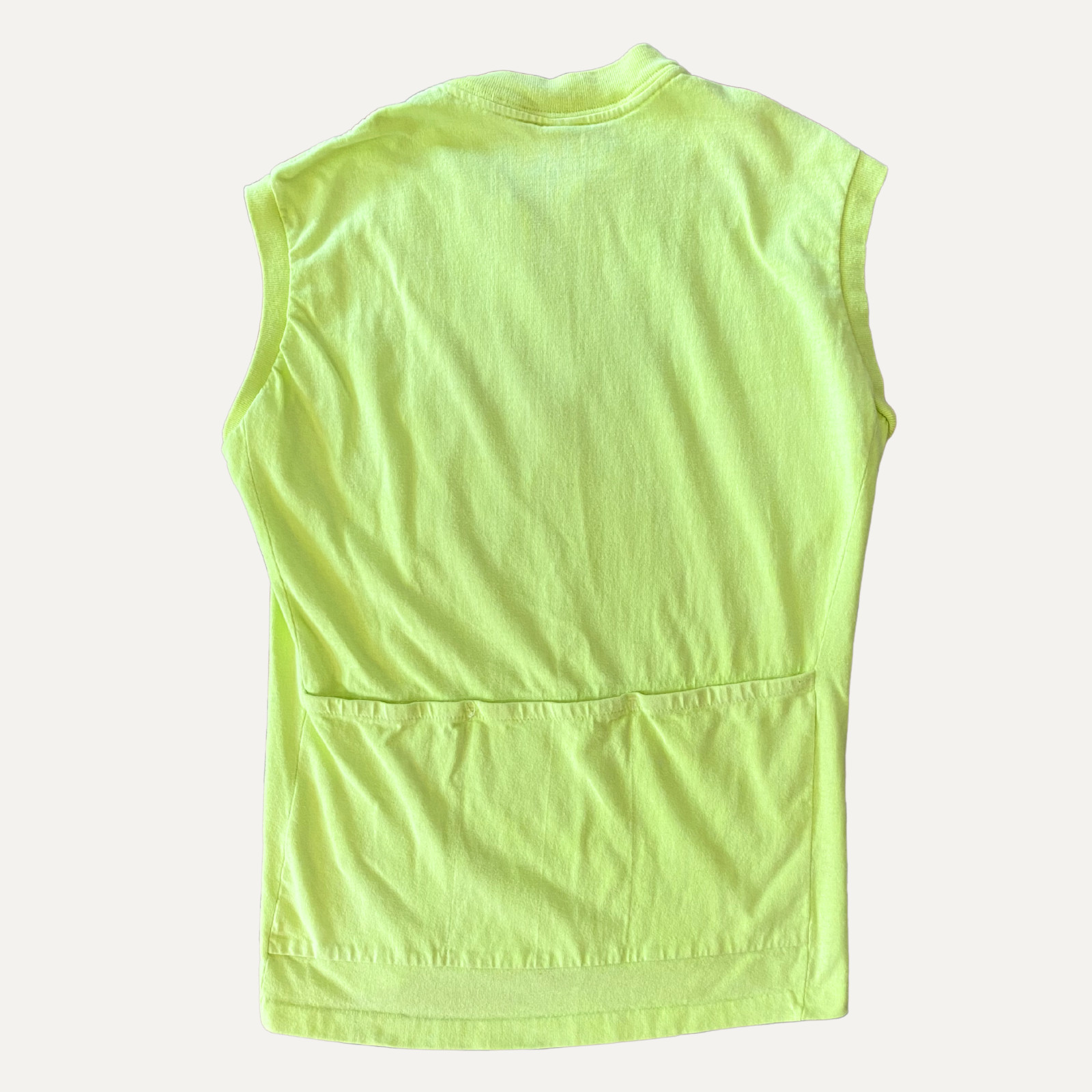 Vintage Trek cycling neon bike top size small / medium made in USA gallery