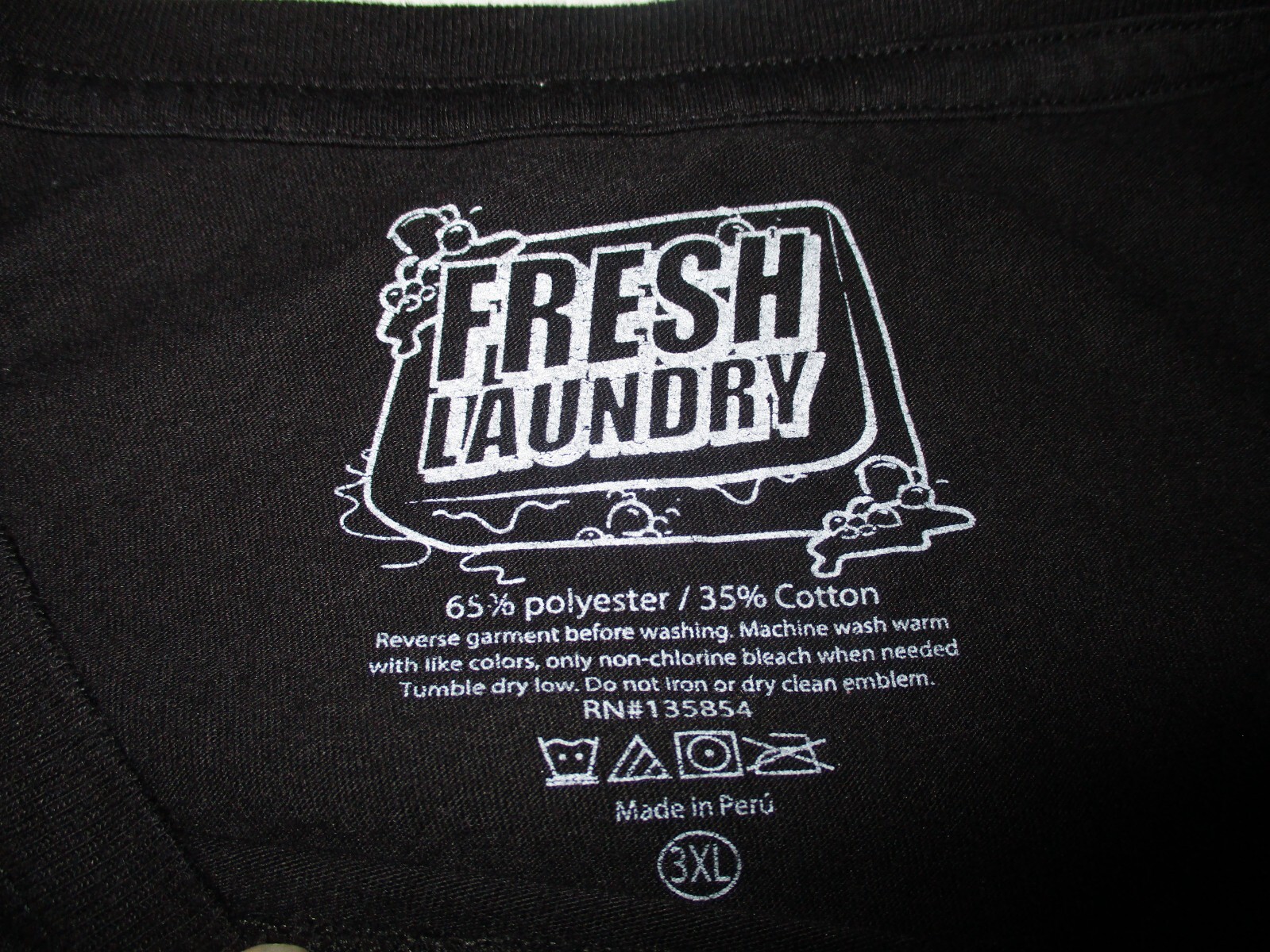 Fresh Laundry Bear Savage Legend 3XL Black Short Sleeve T-Shirt Graphic Design gallery