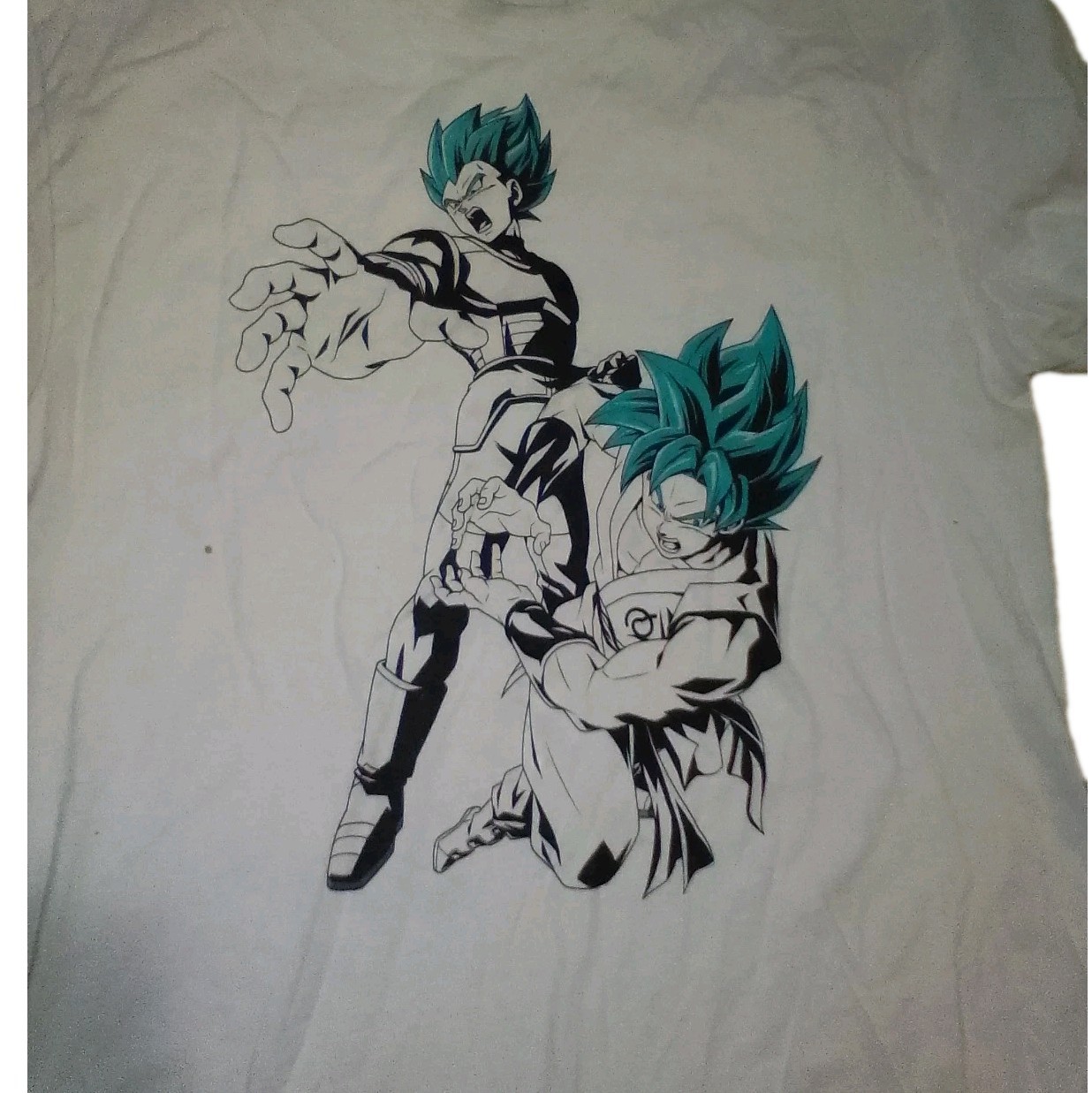 DragonBall Animation T-Shirt With Two Stains As Shown In The Pictures Above gallery