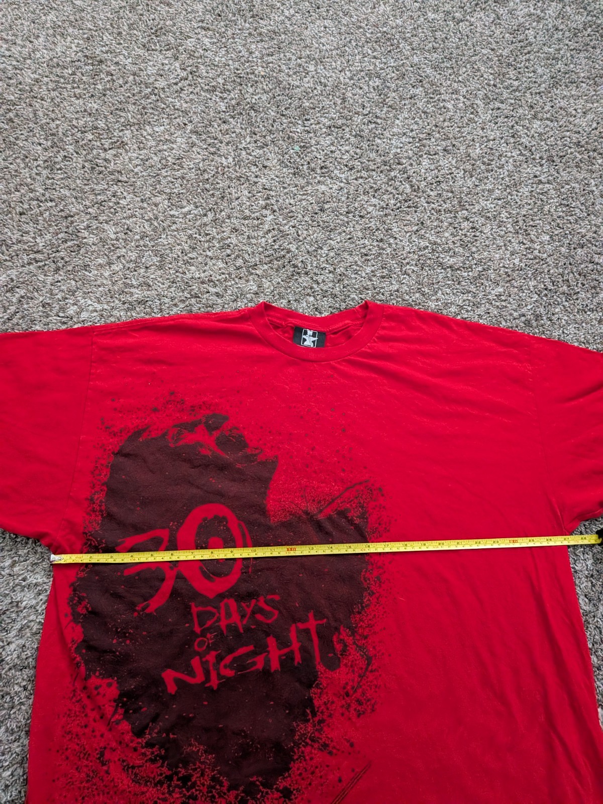 30 Days Of Night T Shirt Horror Movie Promo 3XL Red Gentle Giant gallery