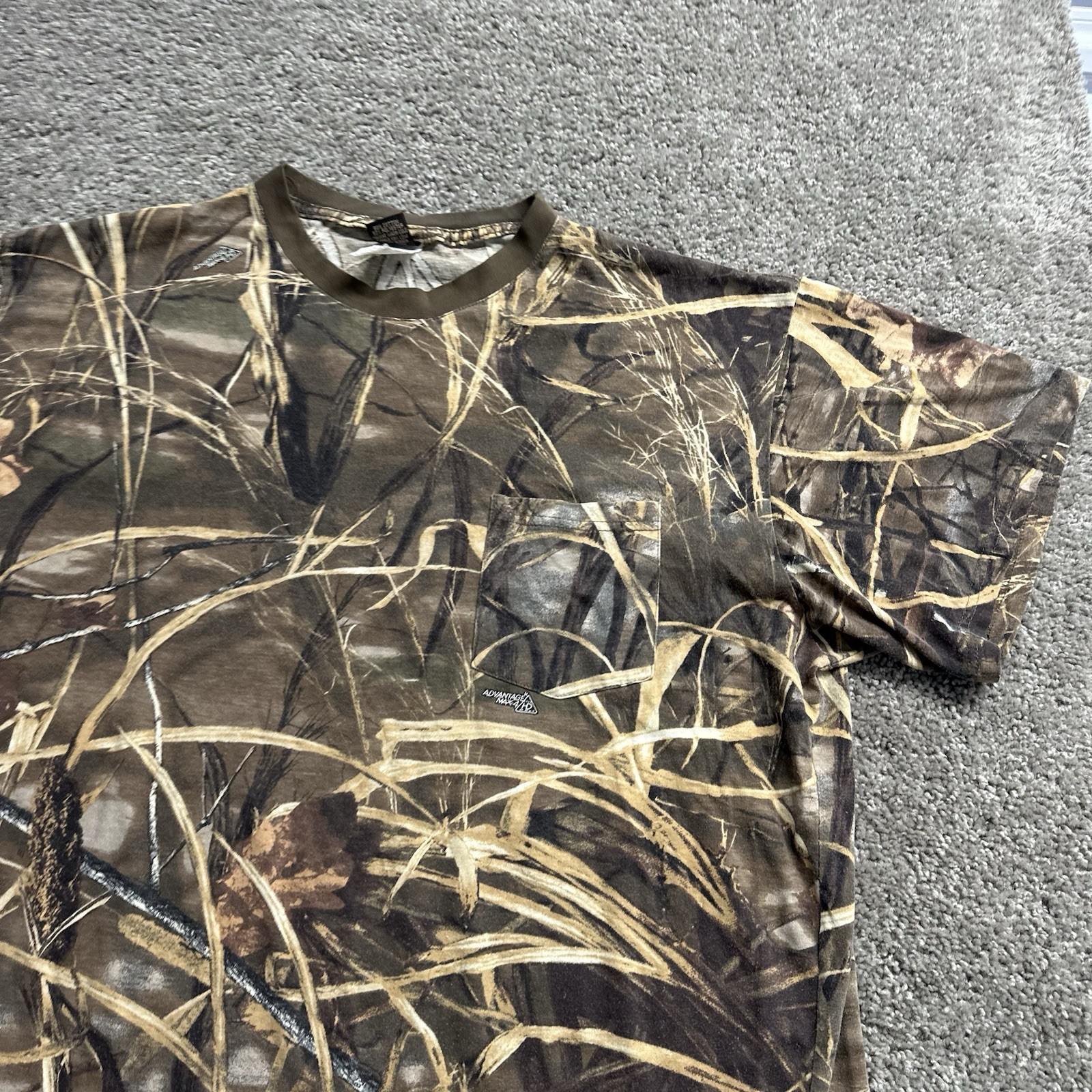 Vintage 90s 2000s Ranger Realtree Camo Pocket T-shirt Made in Brazil 2X-Large XX gallery