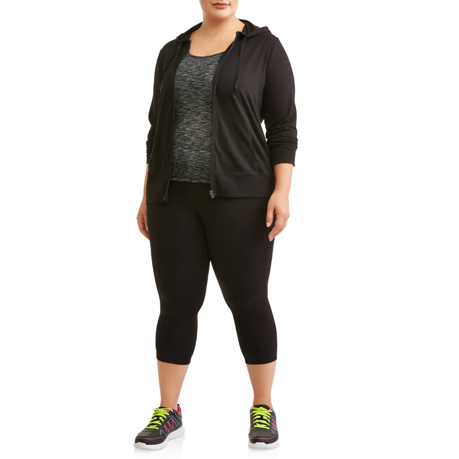 Athletic Works Capri Leggings Women’s Plus Size 3X Active Dri-Works –U8–