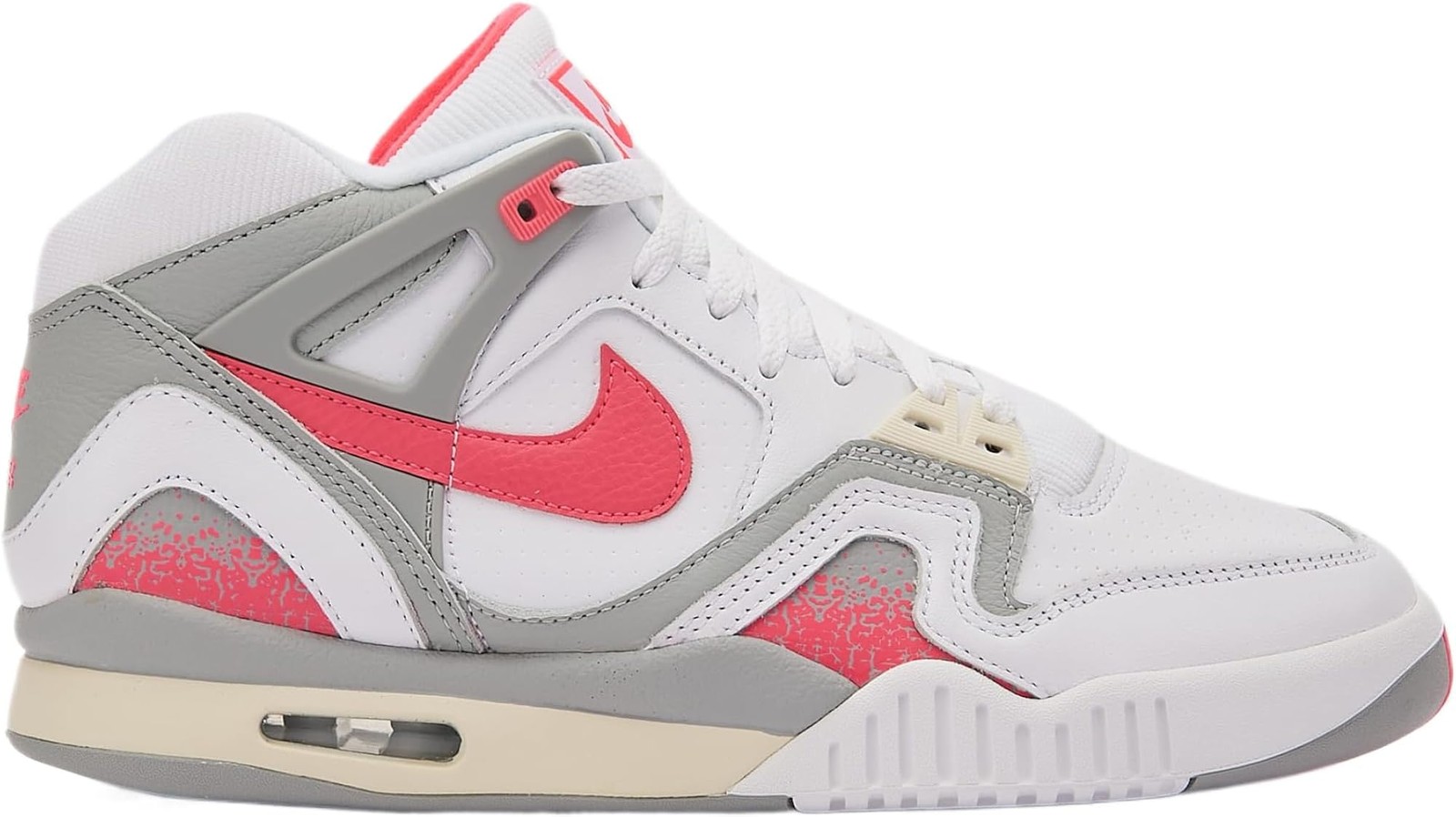 Air Tech Challenge II for Men by Nike – Racer Pink, White, Light Smoke Grey, Coc