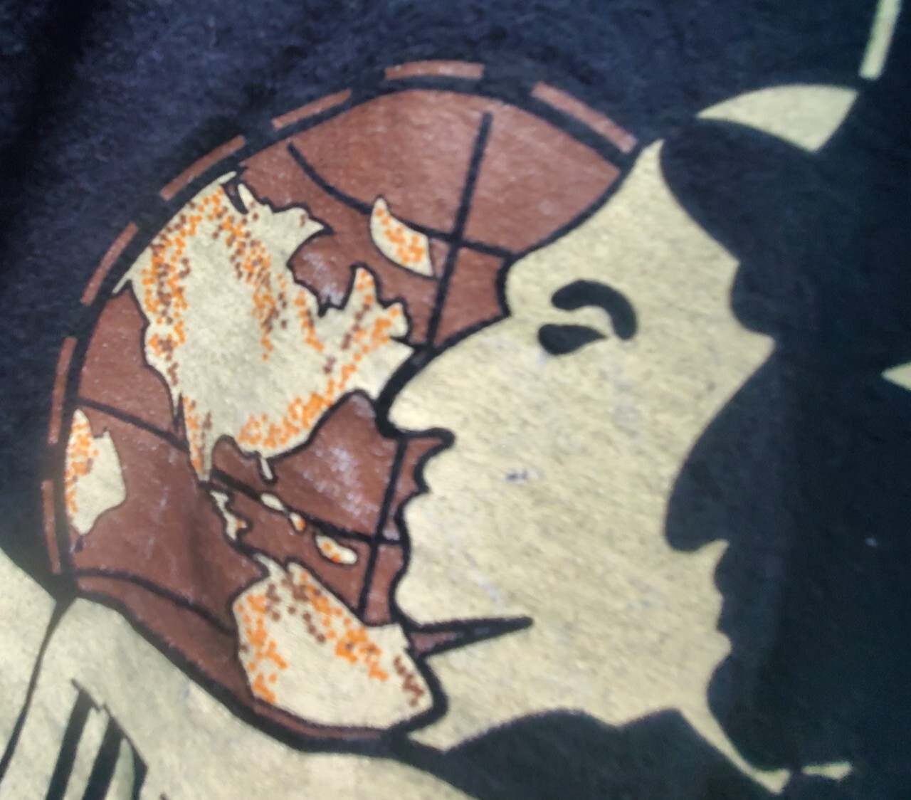 Vintage Dr Jekyll Mr Hyde Club NYC long sleeve Shirt mock neck Size unknwn eerie gallery