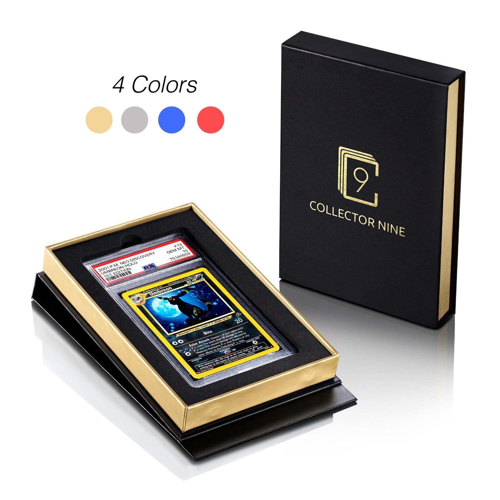 PSA-BGS-CGC Display Gift Case | Graded Card Storage Box Slab Shipping Holder