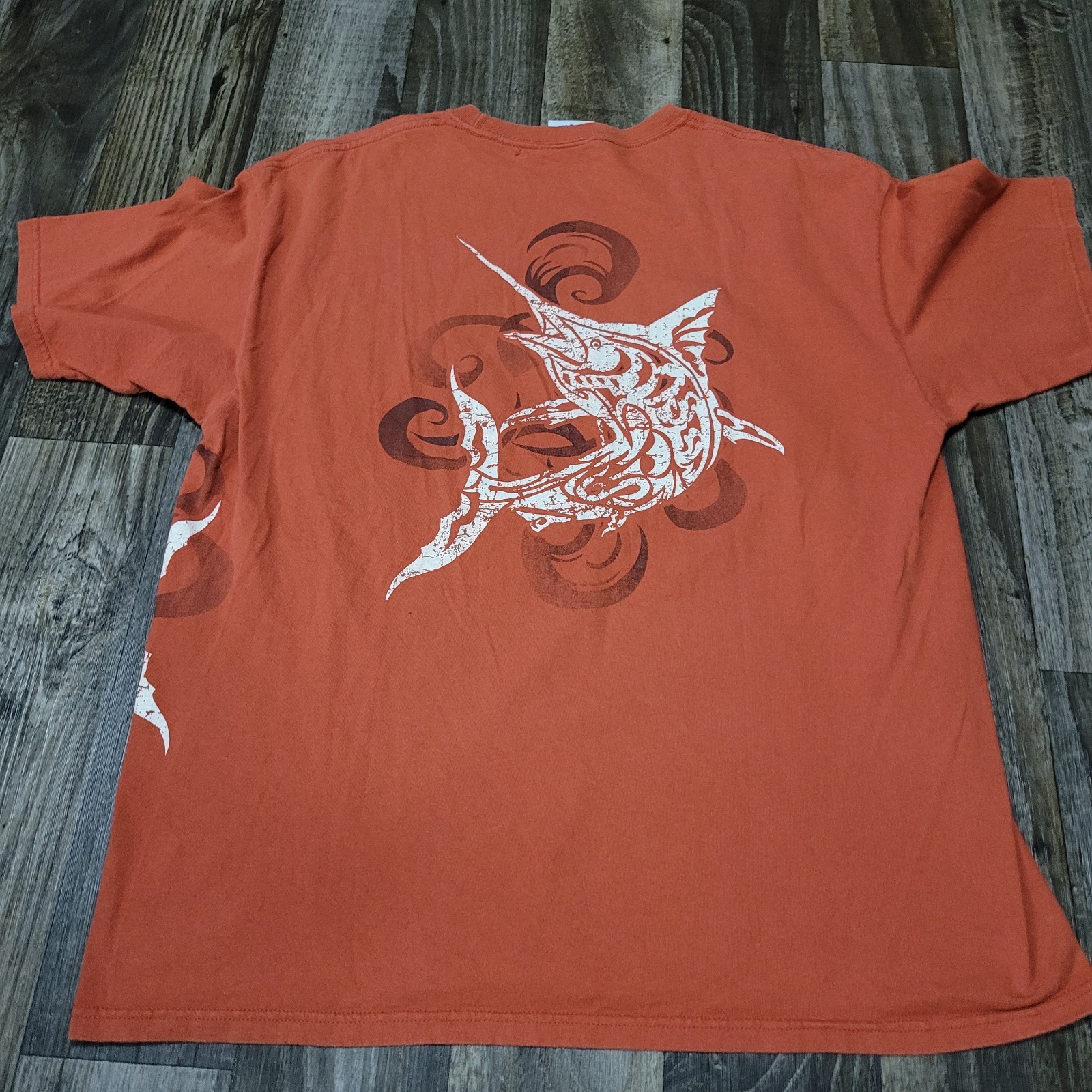 Vintage Cozumel, Mexico Shirt Adult XL Tribal Marlin Sword Fish Deep Sea Fishing gallery