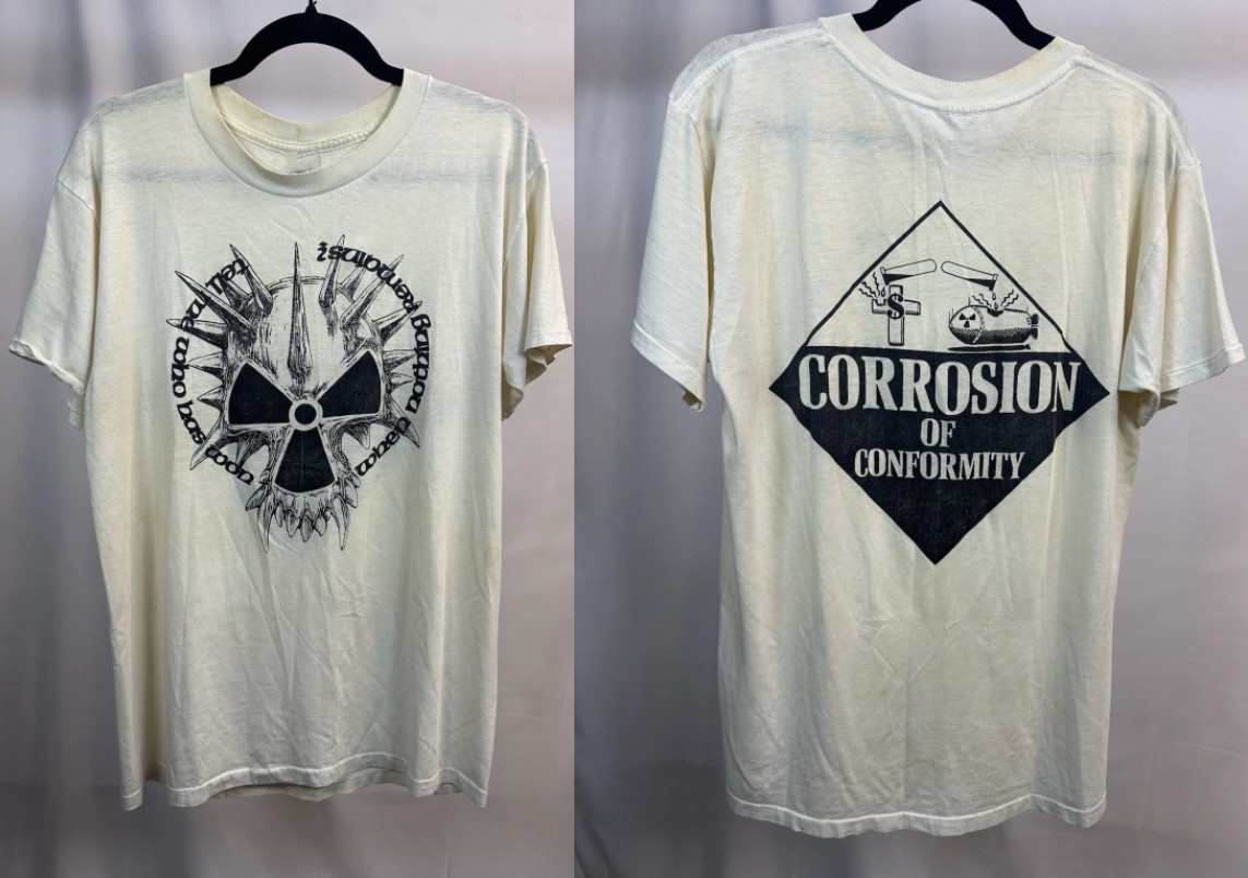 vintage corrosion of conformity shirt Mid 80s Who Won Nothing Remains S-5XL gallery
