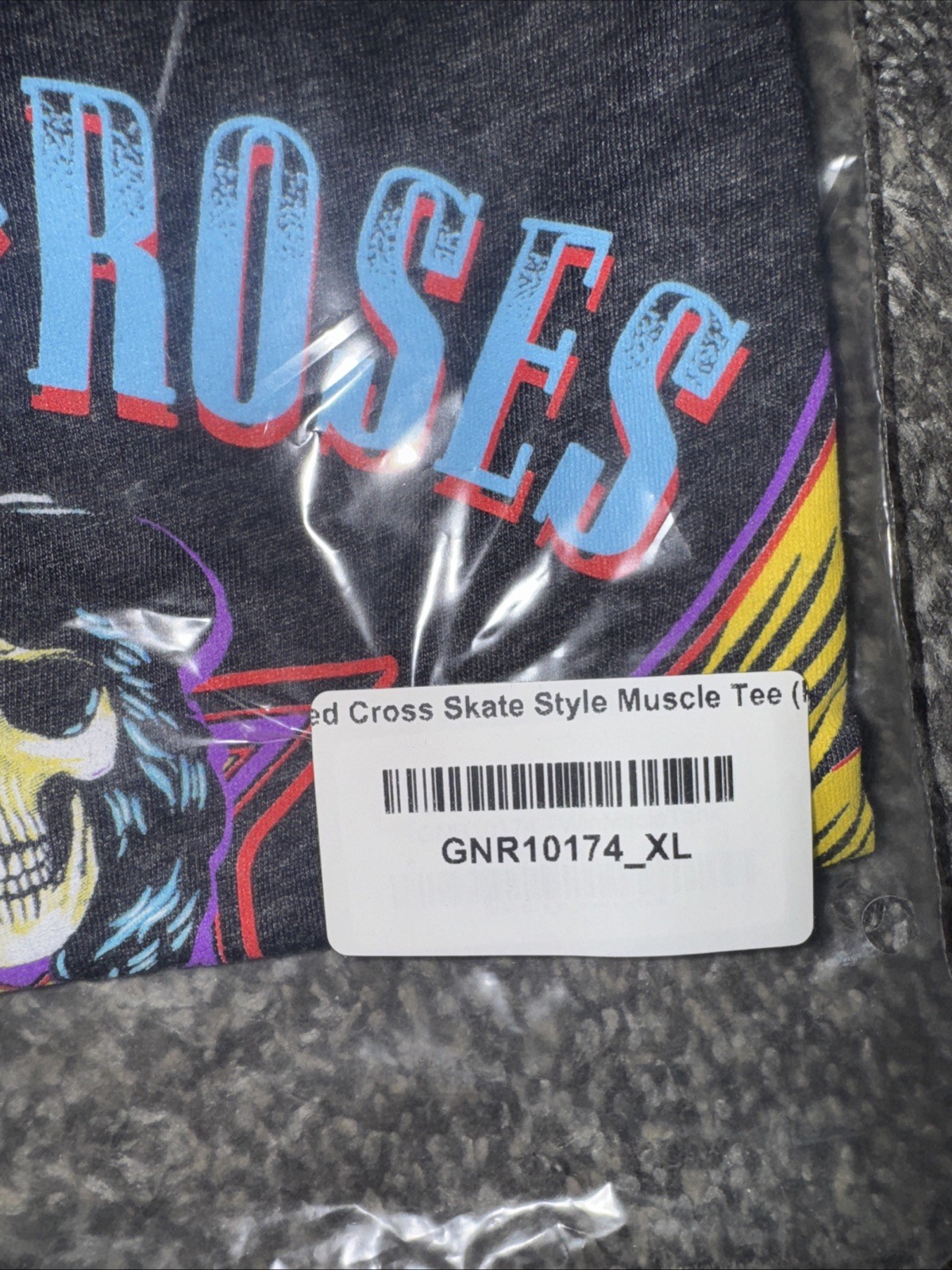 Guns N’ Roses Official Merchandise Classic Est 1985 Logo Tank T Shirt XL NEW gallery